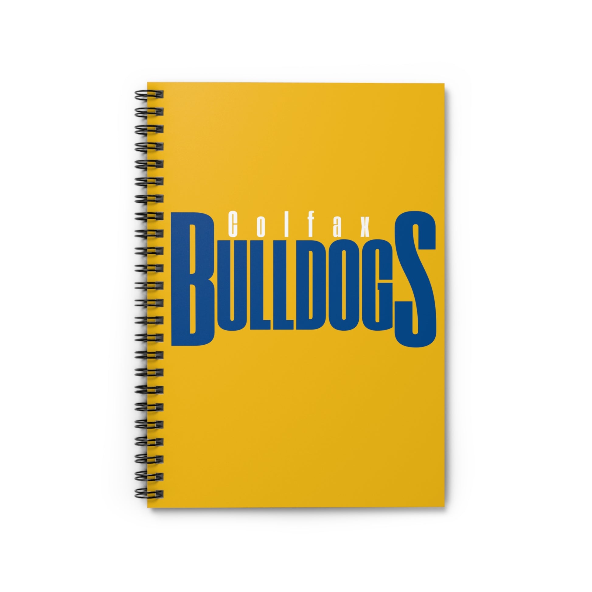 Colfax Bulldogs Spiral Notebook