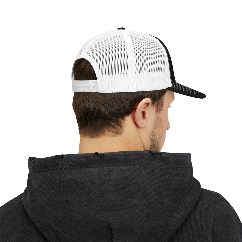 Colfax Embroidered Snapback Trucker Hat