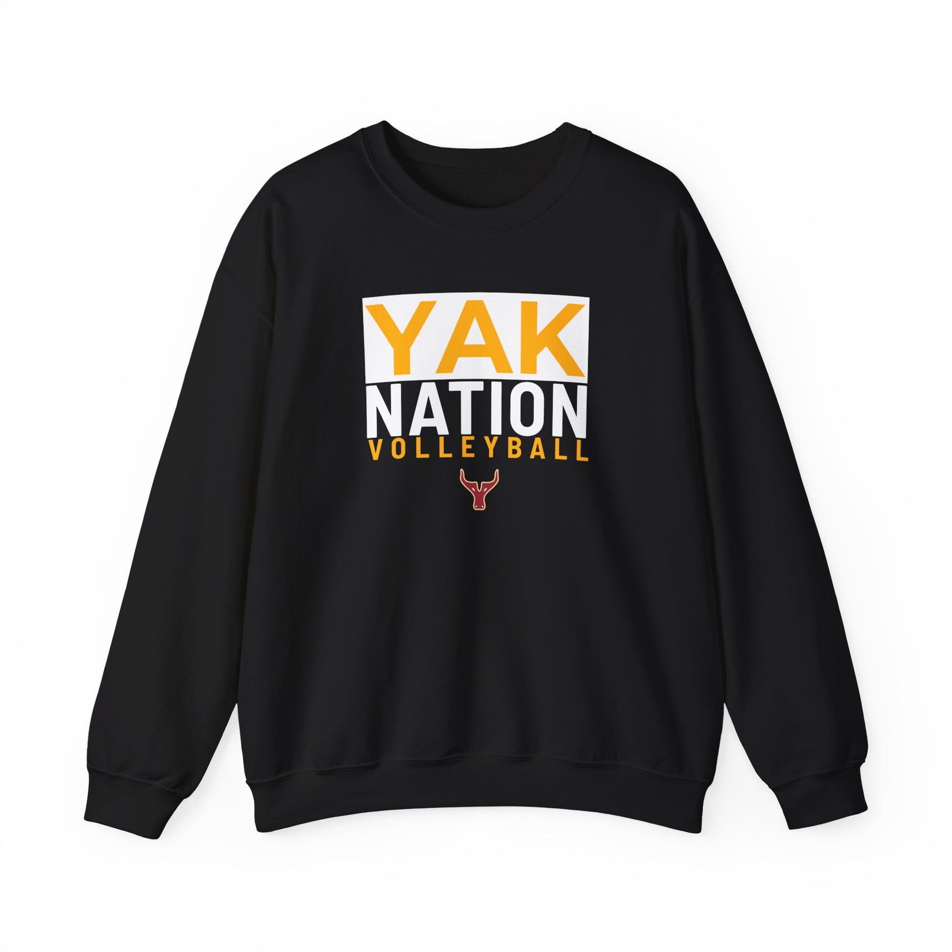 Yak Nation Volleyball Crewneck Sweatshirt
