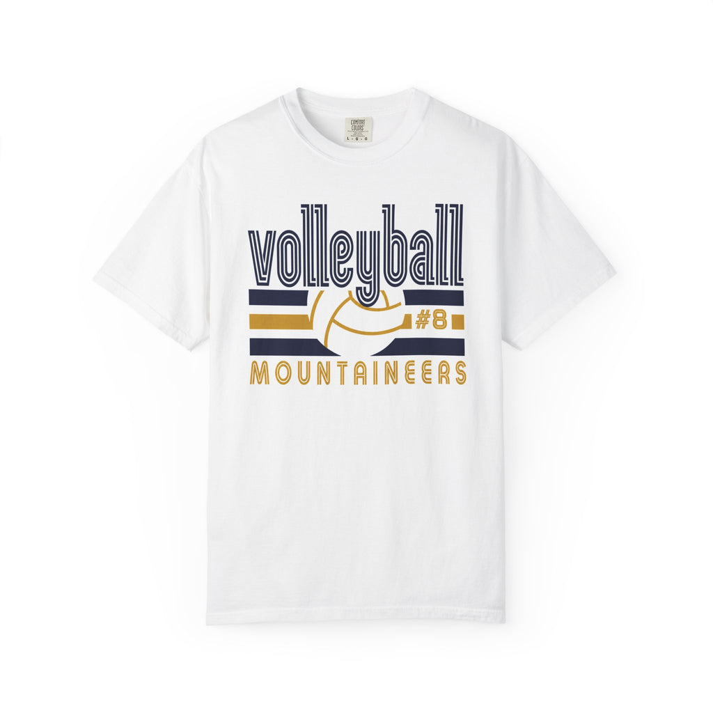 Mountaineers #8 Retro Sports T-Shirt
