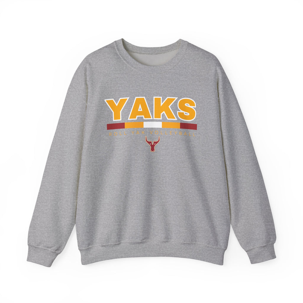 YAKS Retro Stripe Crewneck Sweatshirt
