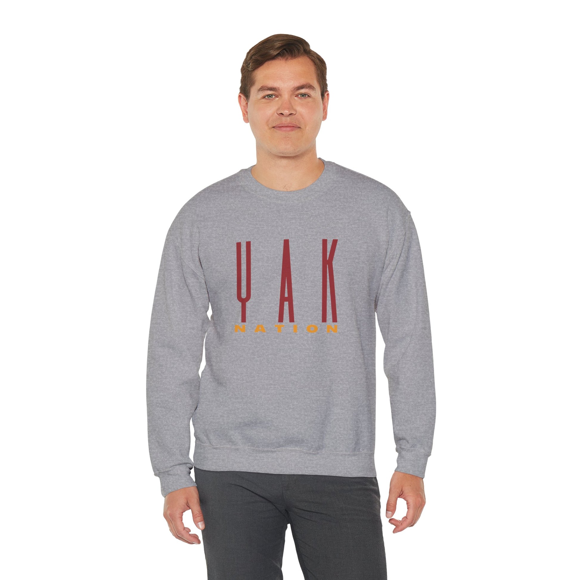 YAK Nation Retro Logo Crewneck