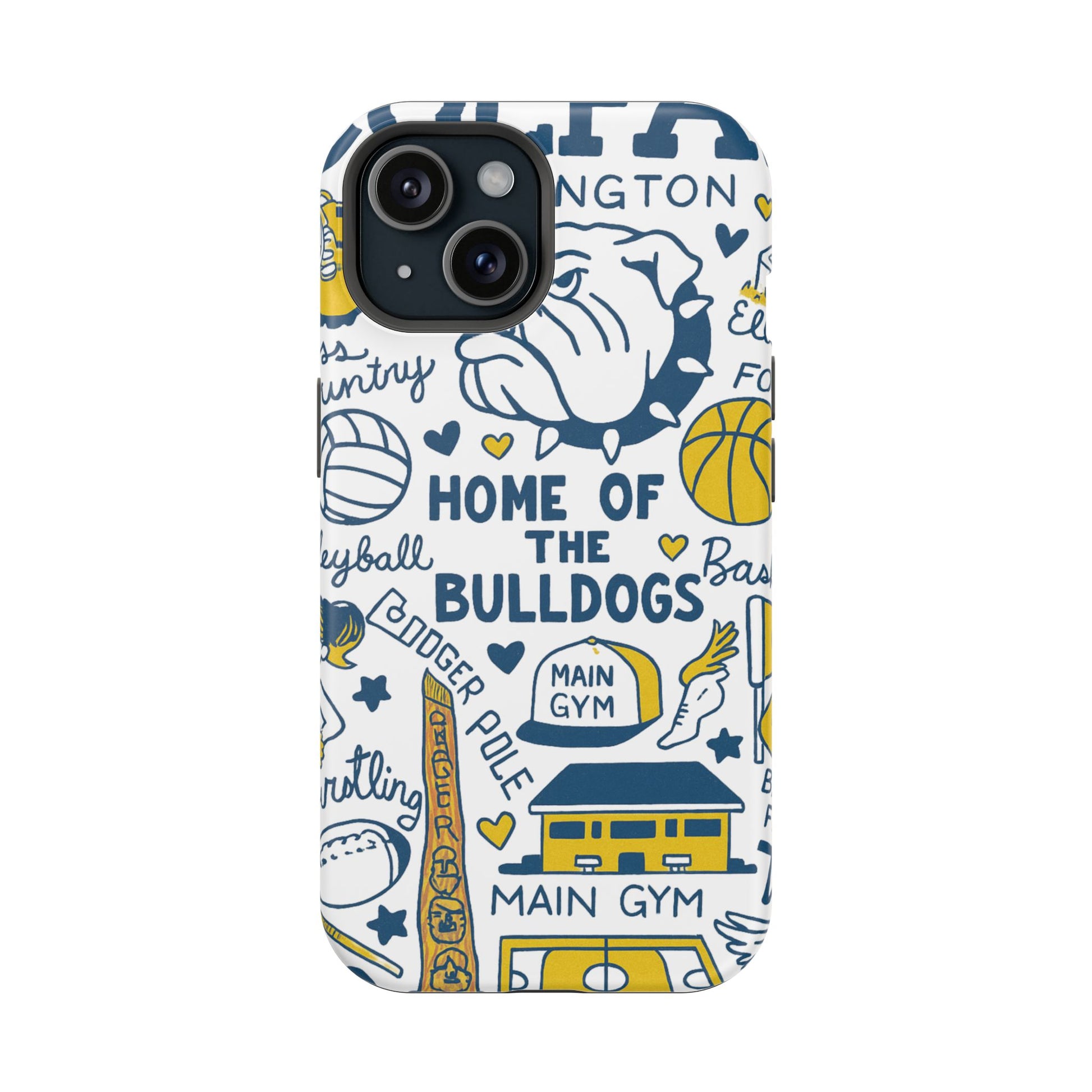 Colfax Bulldogs Magnetic Phone Case
