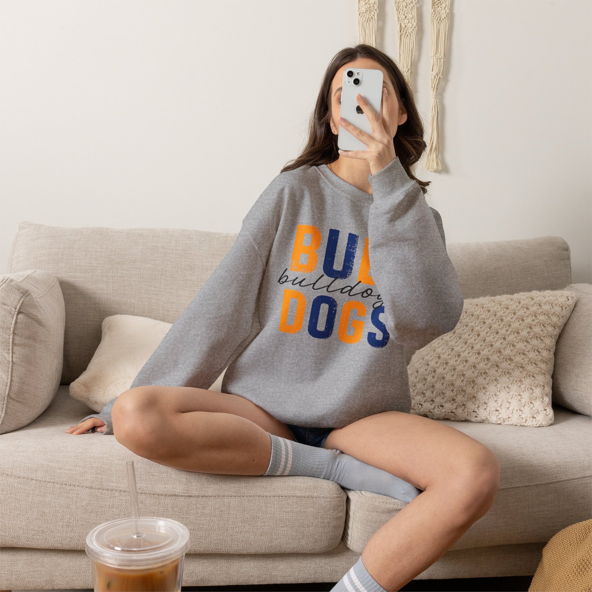 Bulldogs Crewneck Sweatshirt