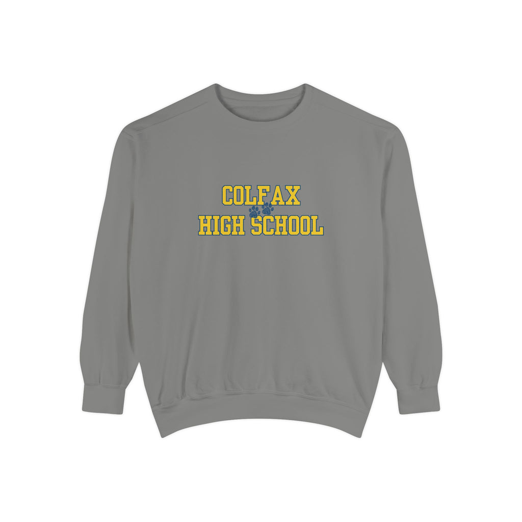 Colfax High School HEAVIER Sweatshirt Limited Edition-Dyed Sweatshirt