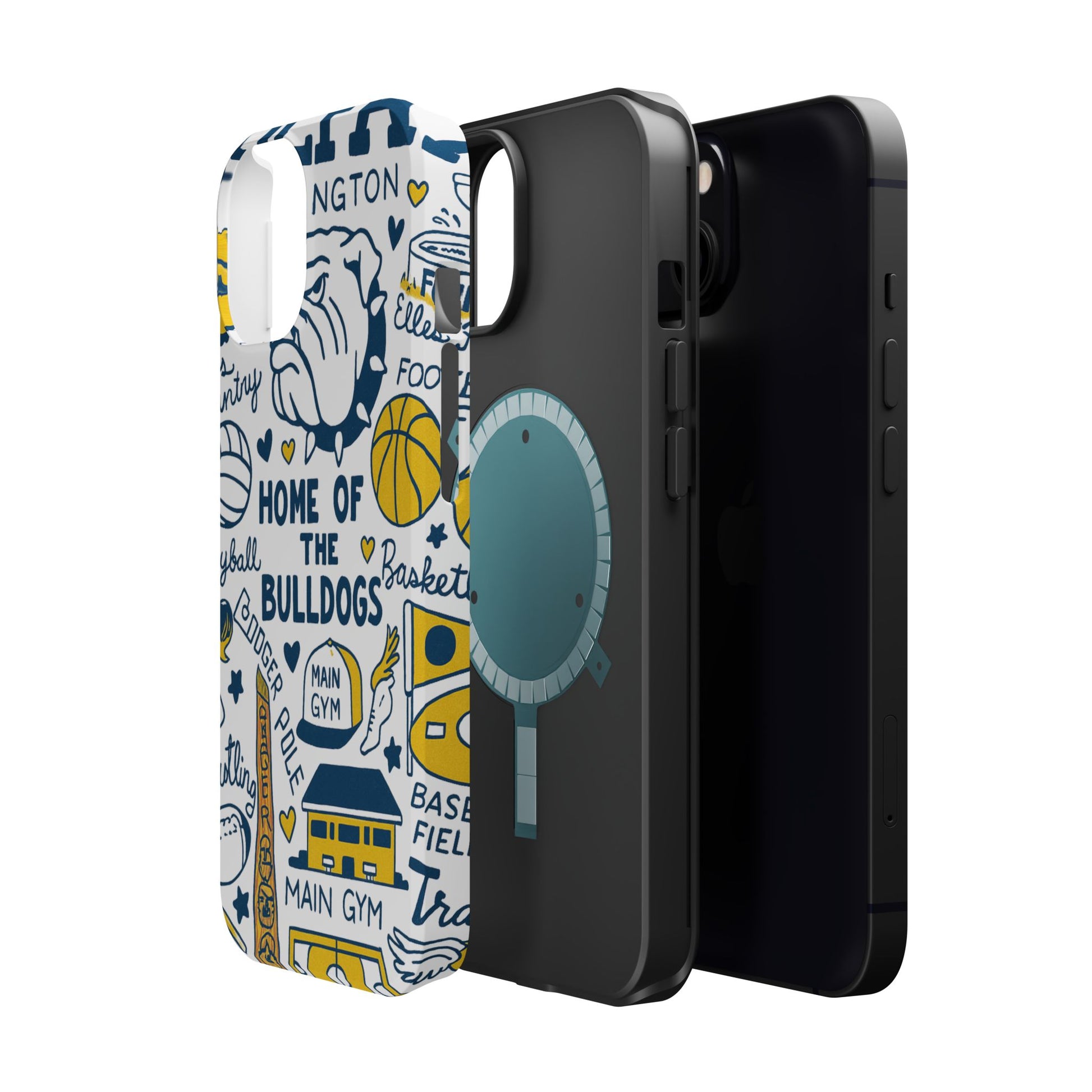 Colfax Bulldogs Magnetic Phone Case