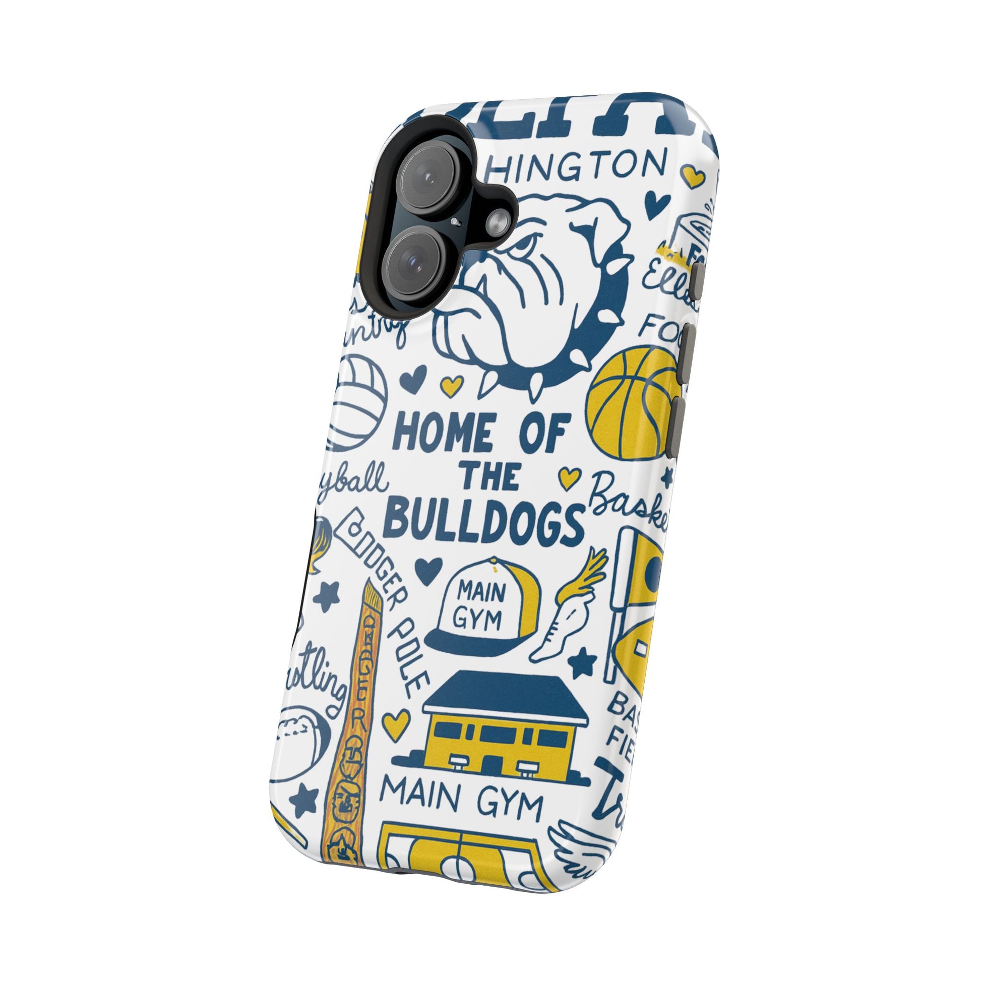 Colfax Bulldogs Magnetic Phone Case