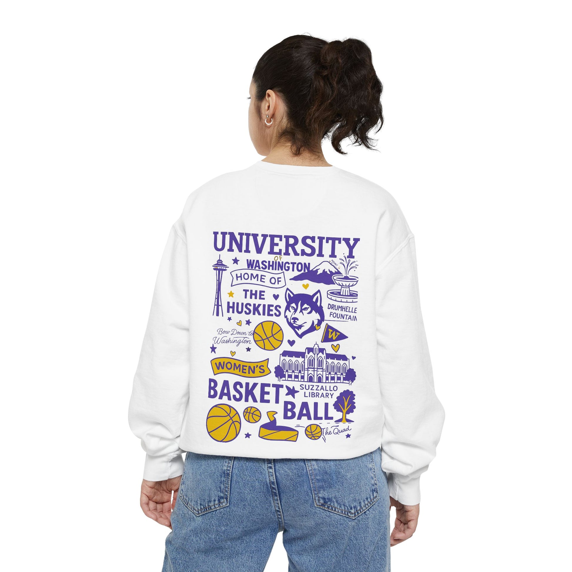 Husky Women's Basketball Sweatshirt