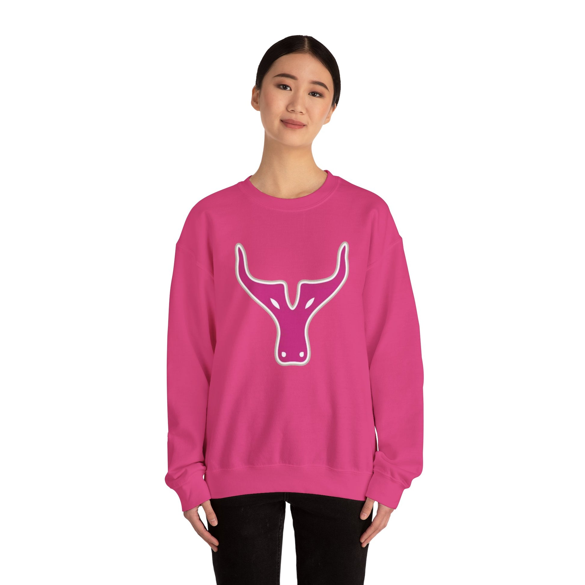 Pink Yak Crewneck Sweatshirt