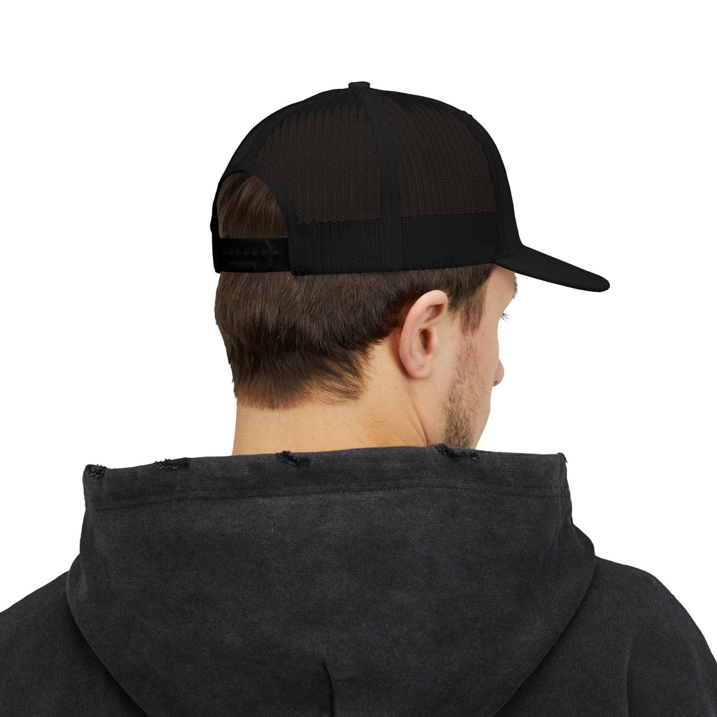 Colfax Embroidered Snapback Trucker Hat