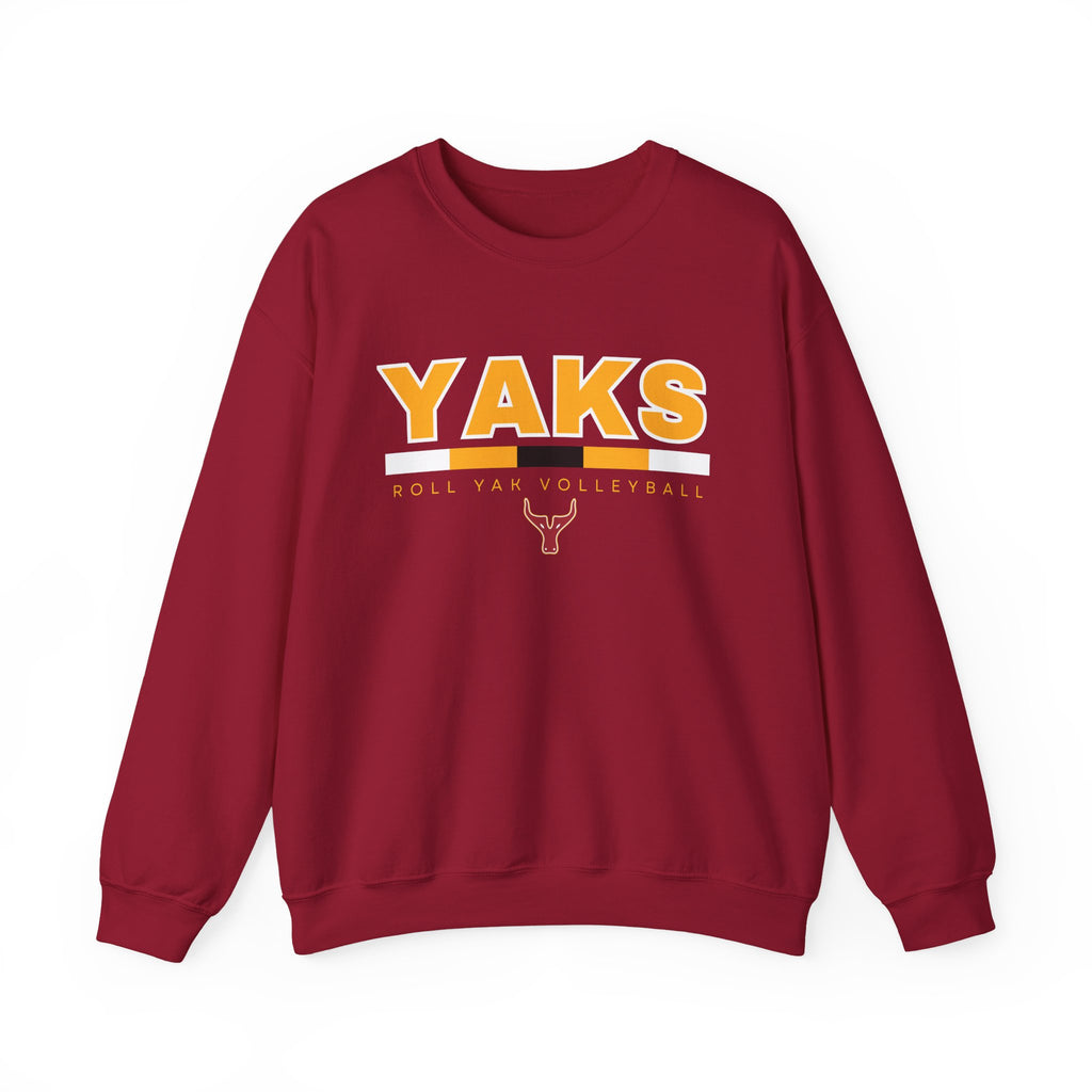 YAKS Retro Stripe Crewneck Sweatshirt