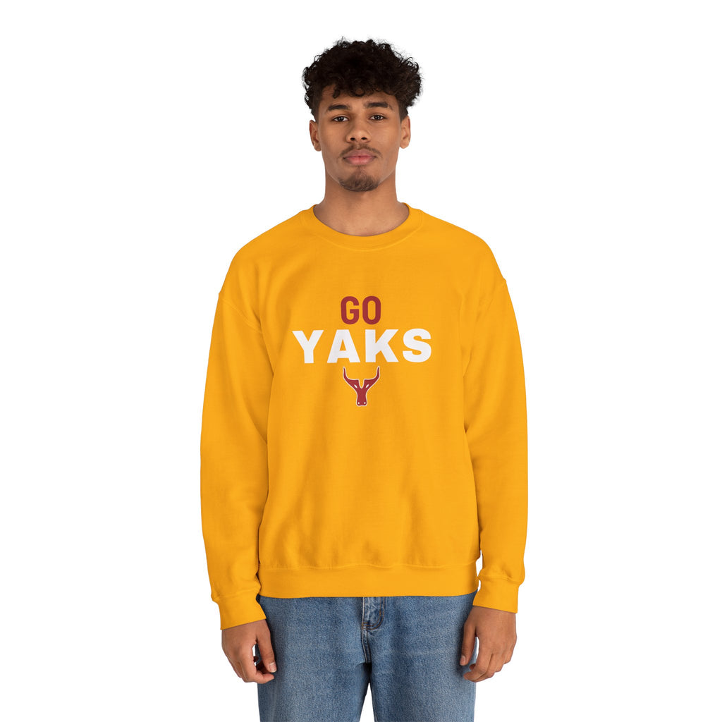 Crewneck Sweatshirt "GO Yaks"