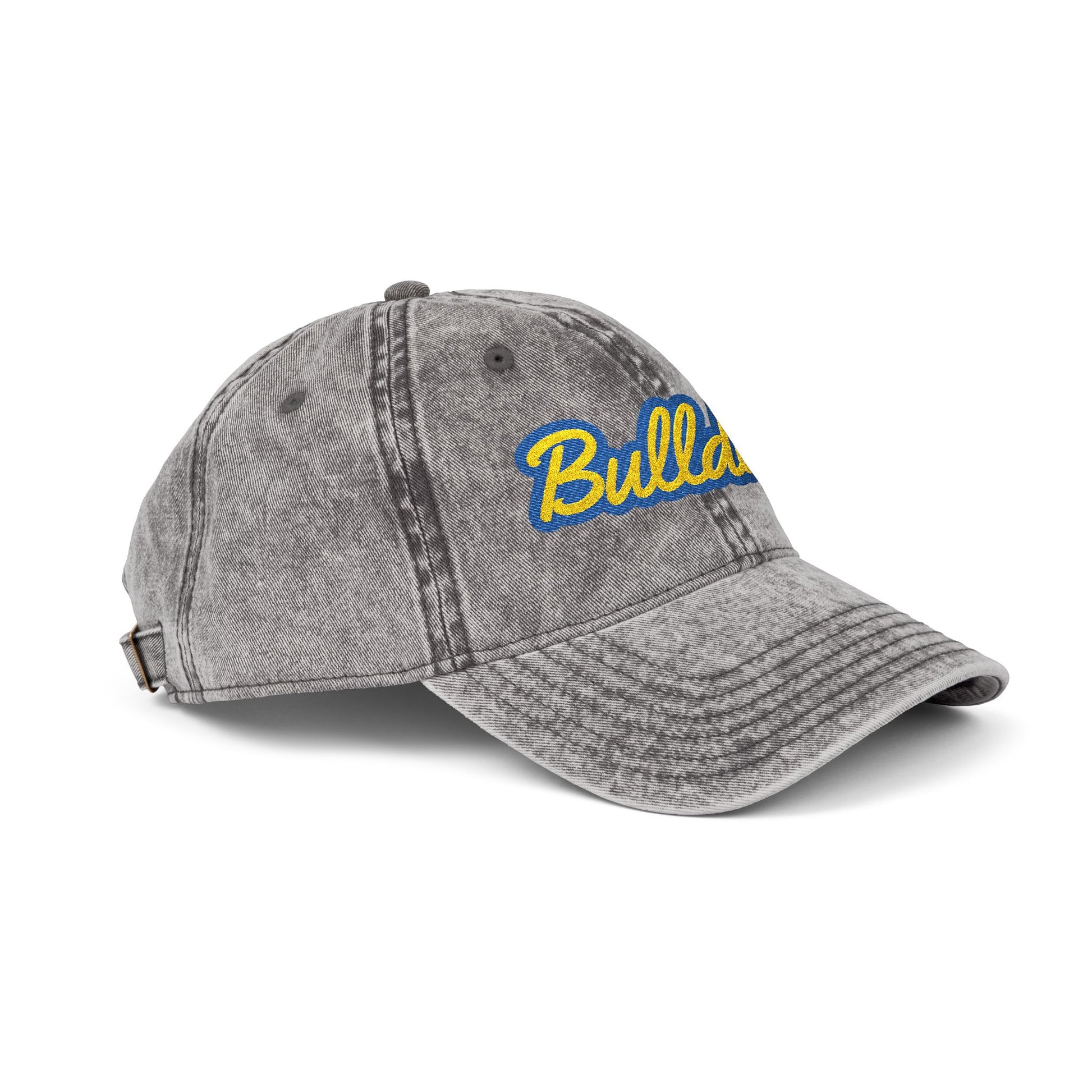 Vintage Embroidered Cap - Sporty Style Hat for Bulldogs Fans, Baseball Cap, Everyday Wear, Gift for Him/Her, Casual Fashion