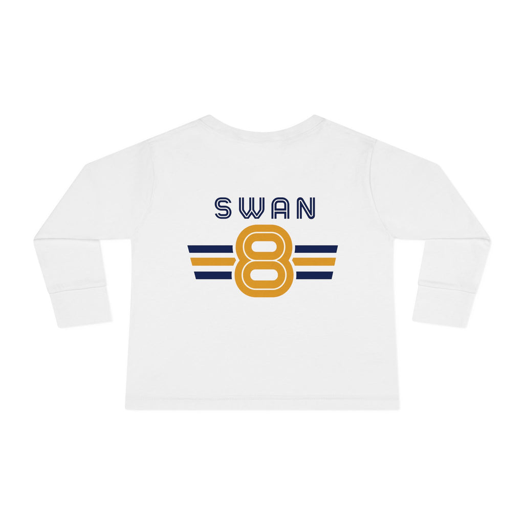 Toddler Volleyball Tee — 'Mountaineers' Team Jersey with Number 8