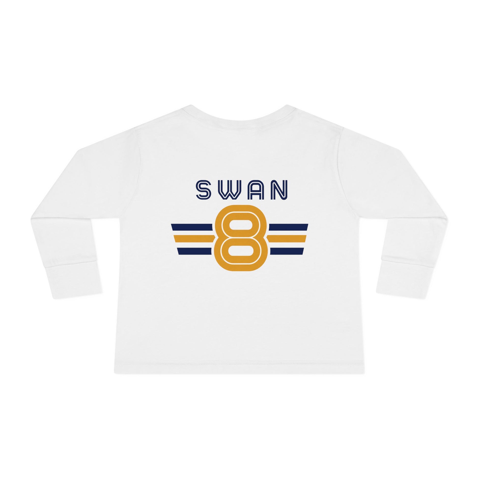 Toddler Volleyball Tee — 'Mountaineers' Team Jersey with Number 8