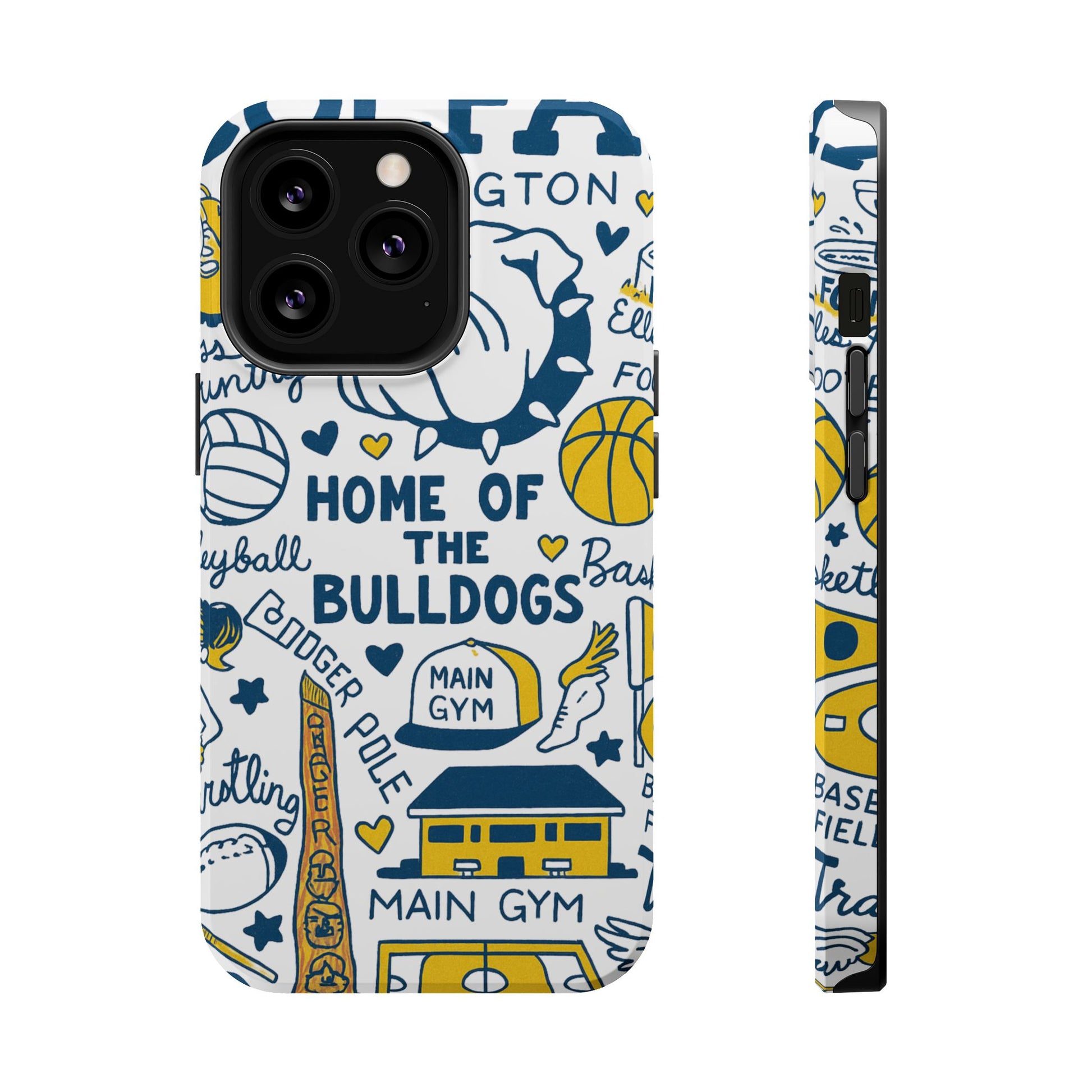 Colfax Bulldogs Magnetic Phone Case