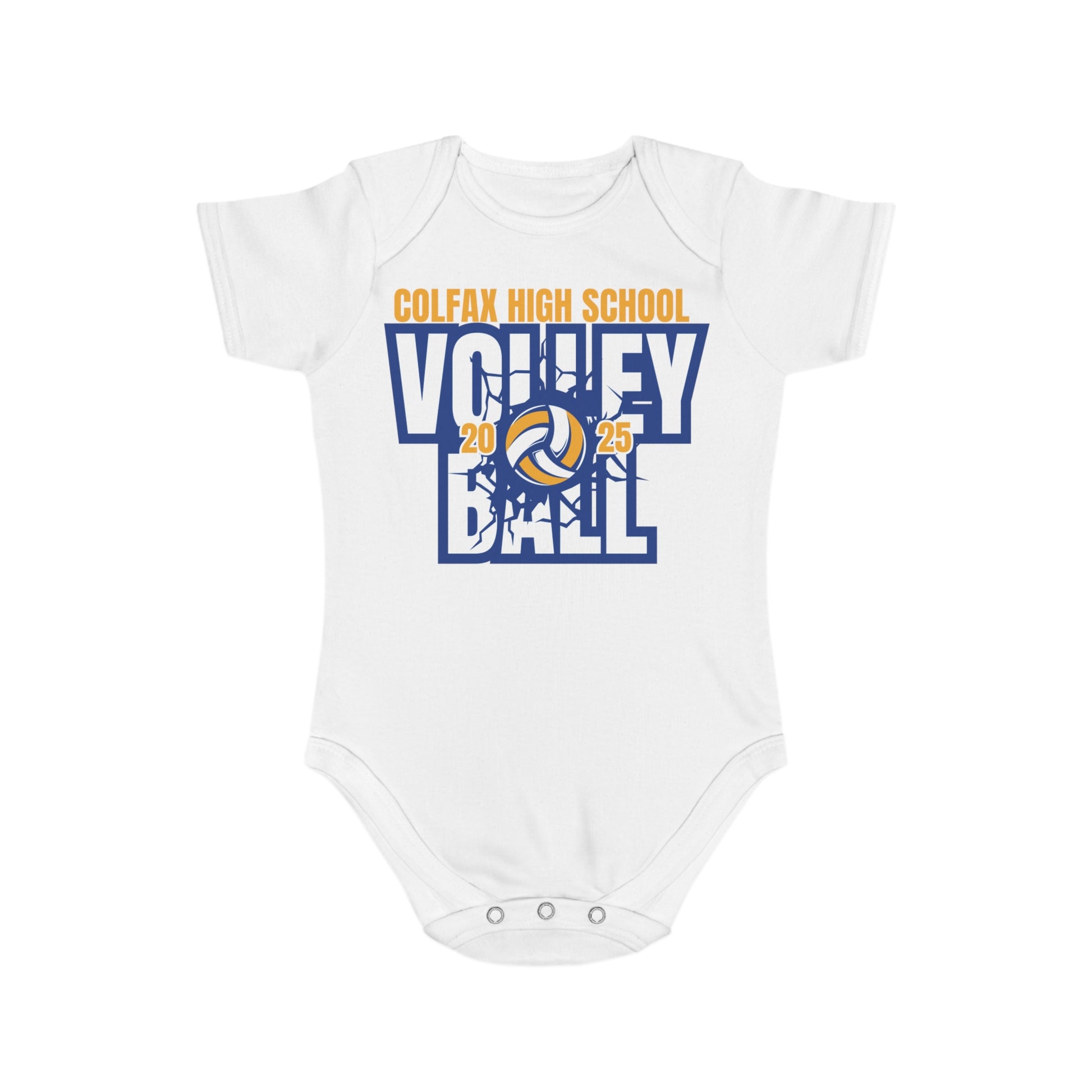 Bulldogs Volleyball Onesie Baby Bodysuit
