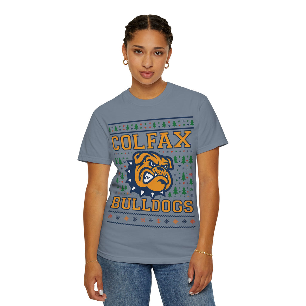 Colfax Bulldogs Holiday Sweater T-Shirt