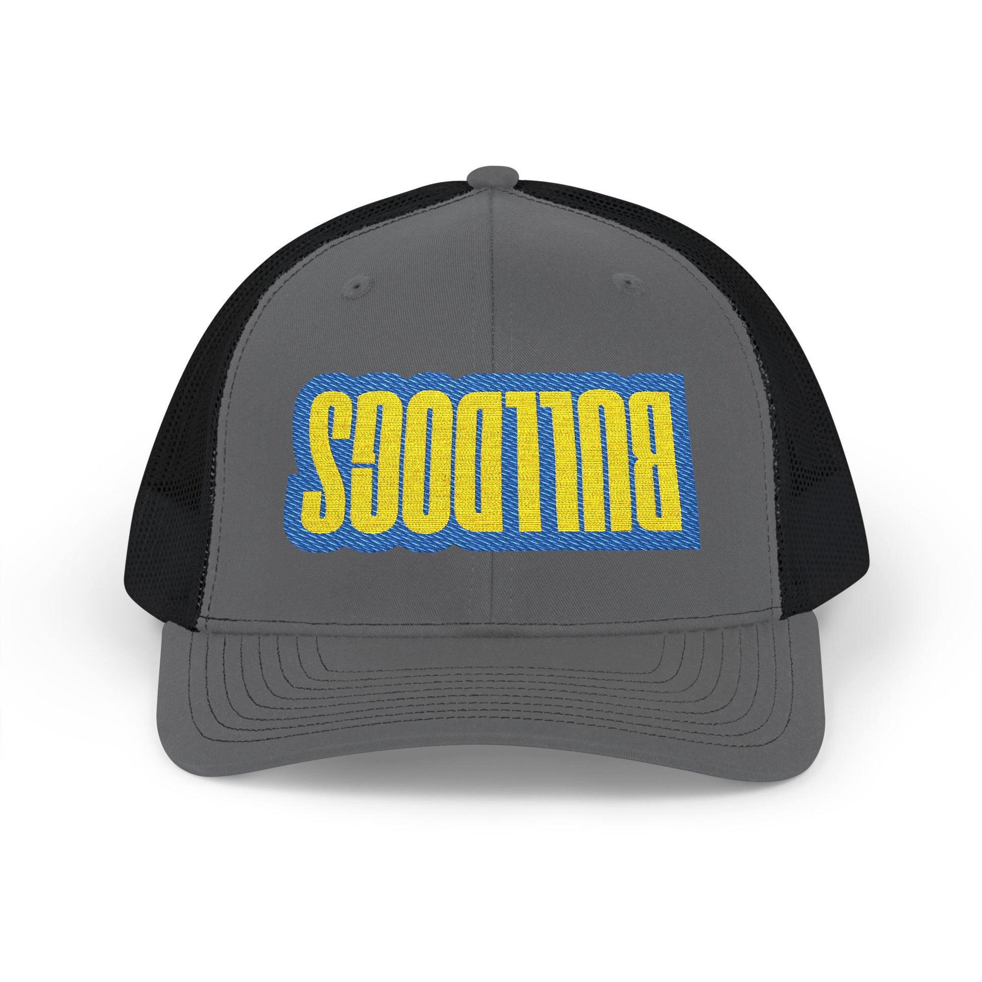 Embroidered Bulldogs Snapback Cap