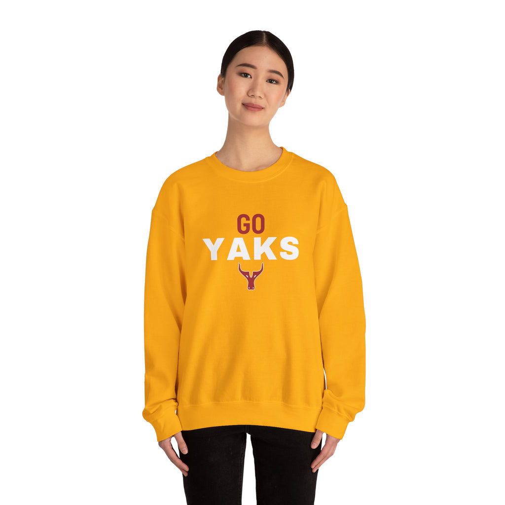 Crewneck Sweatshirt "GO Yaks"