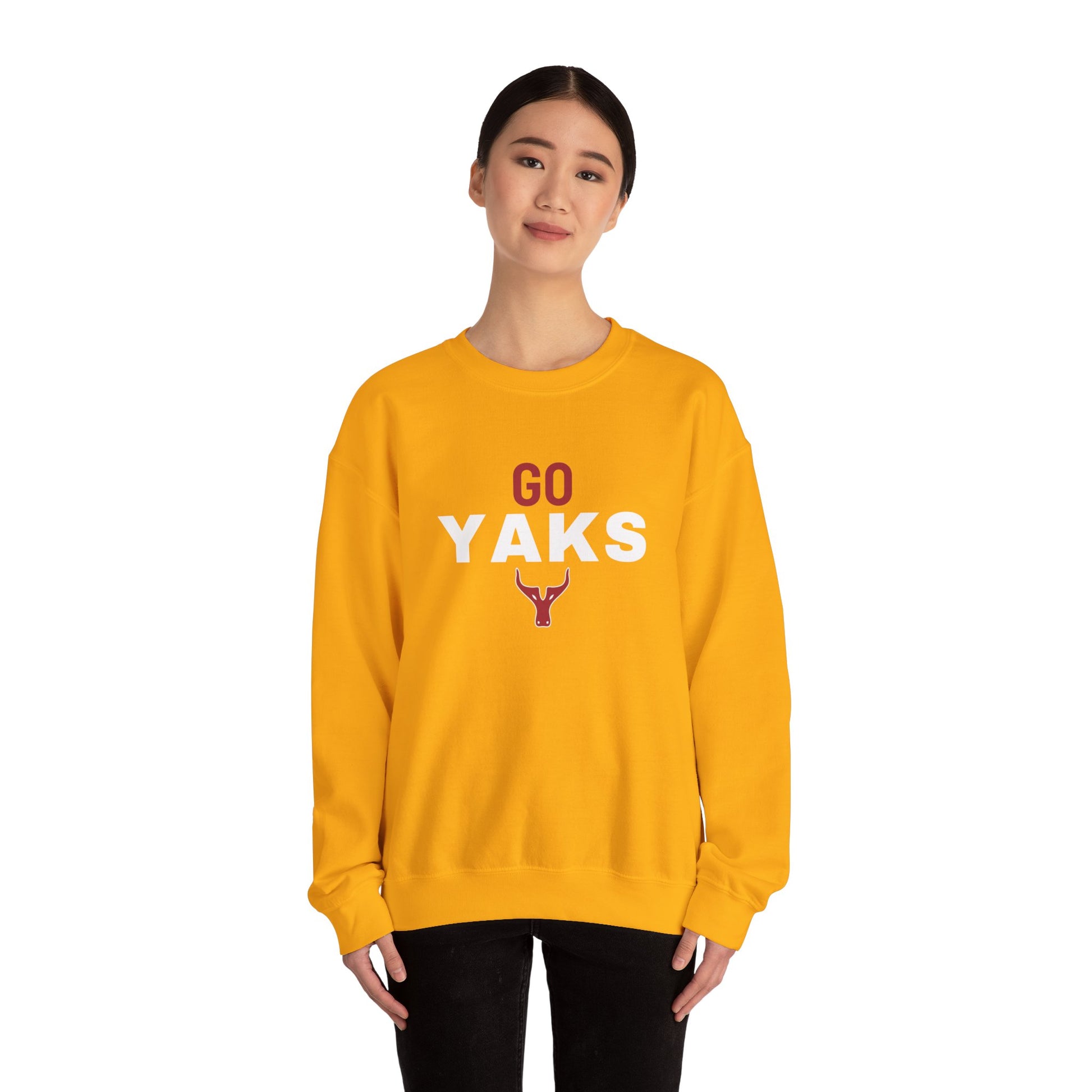 Crewneck Sweatshirt "GO Yaks"