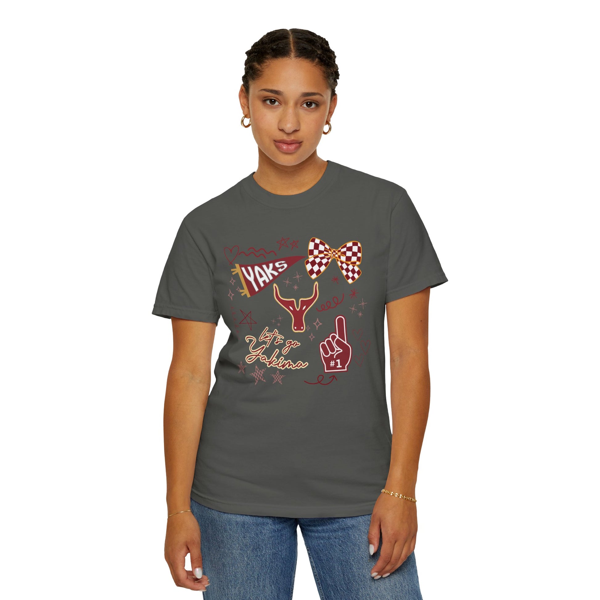 Yakima Cheer T-Shirt — "Let’s Go Yakima"