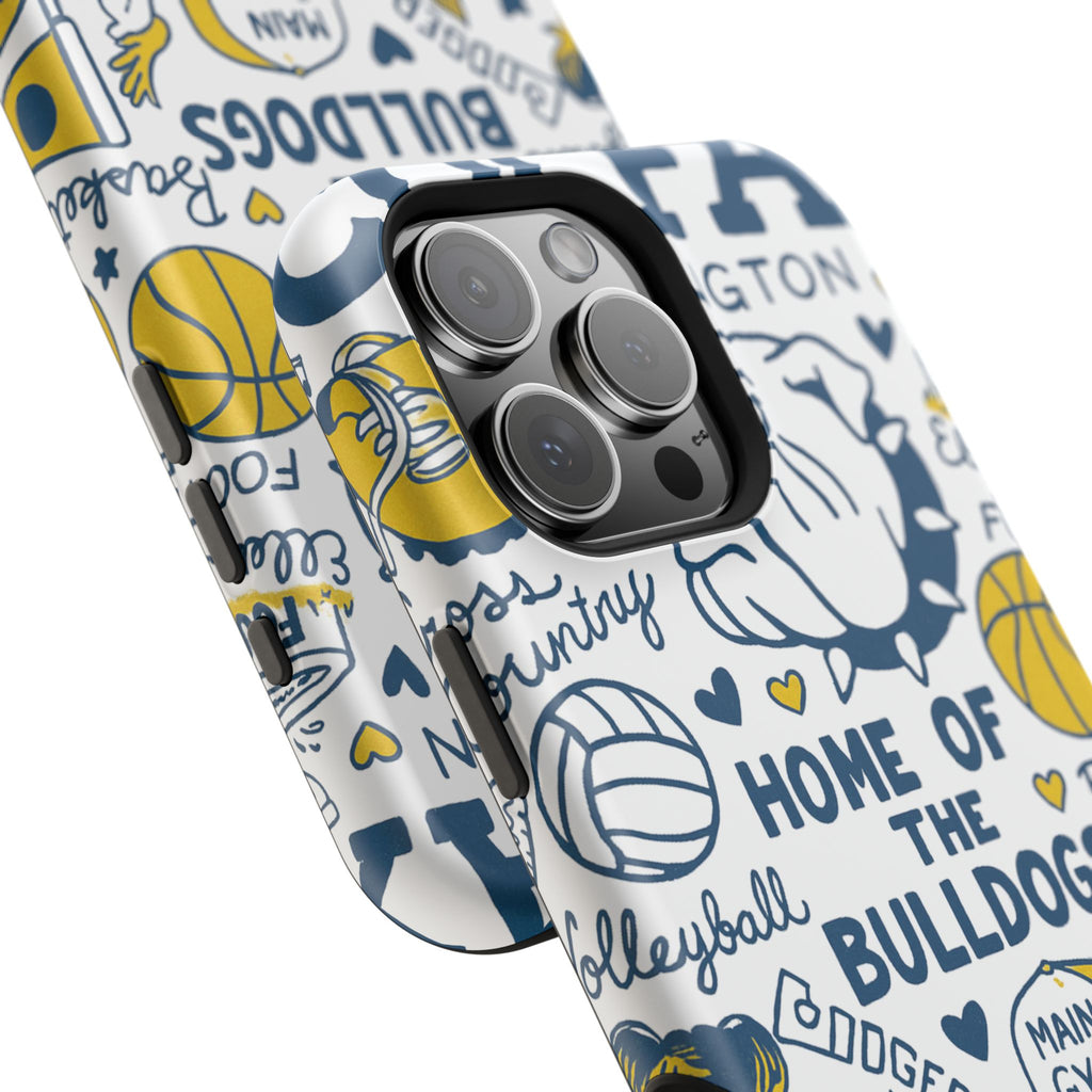 Colfax Bulldogs Magnetic Phone Case