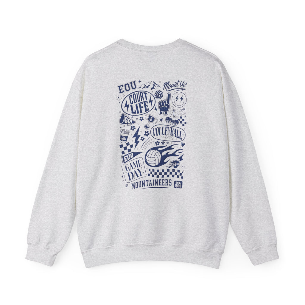 Mountaineers Volleyball Crewneck Sweatshirt