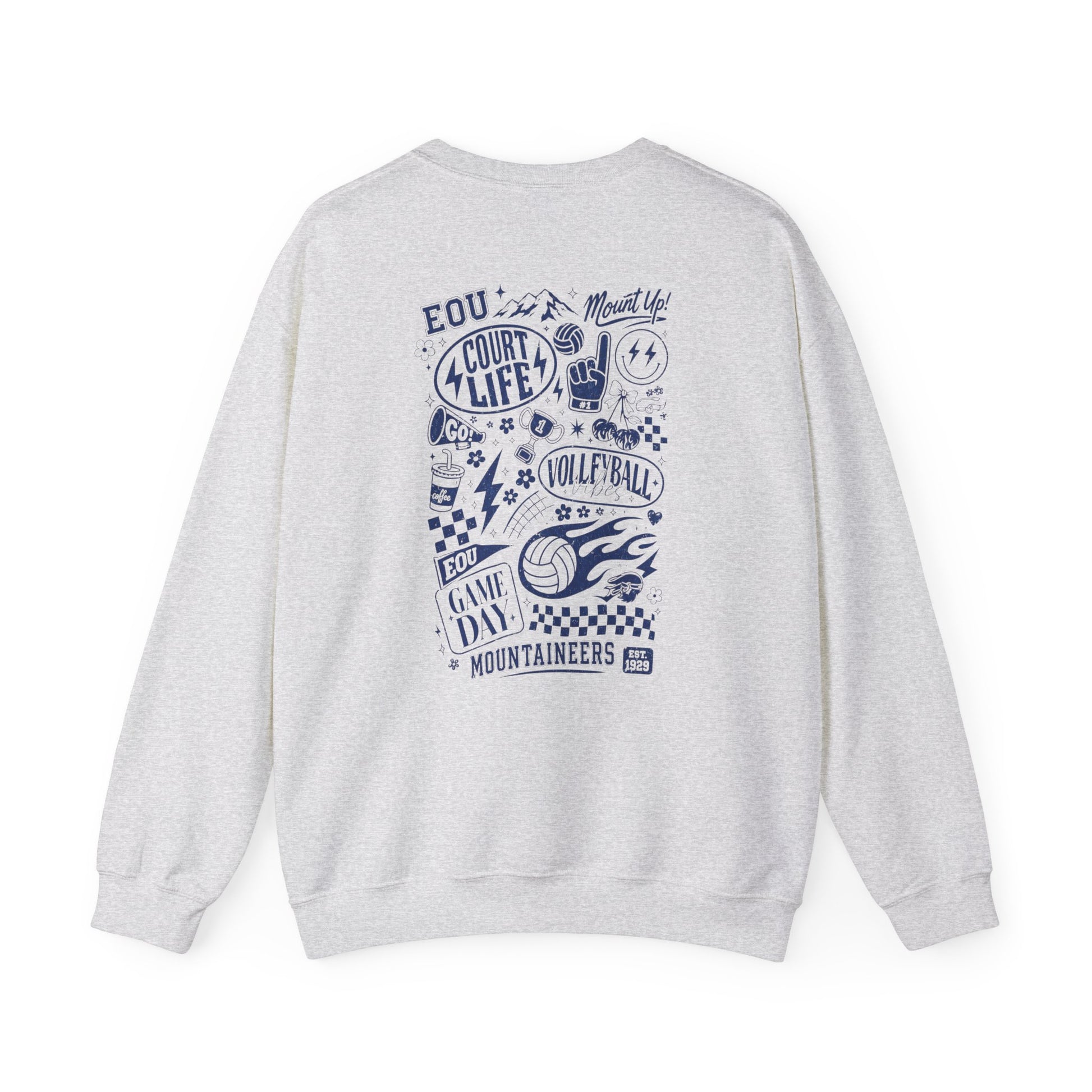 Mountaineers Volleyball Crewneck Sweatshirt