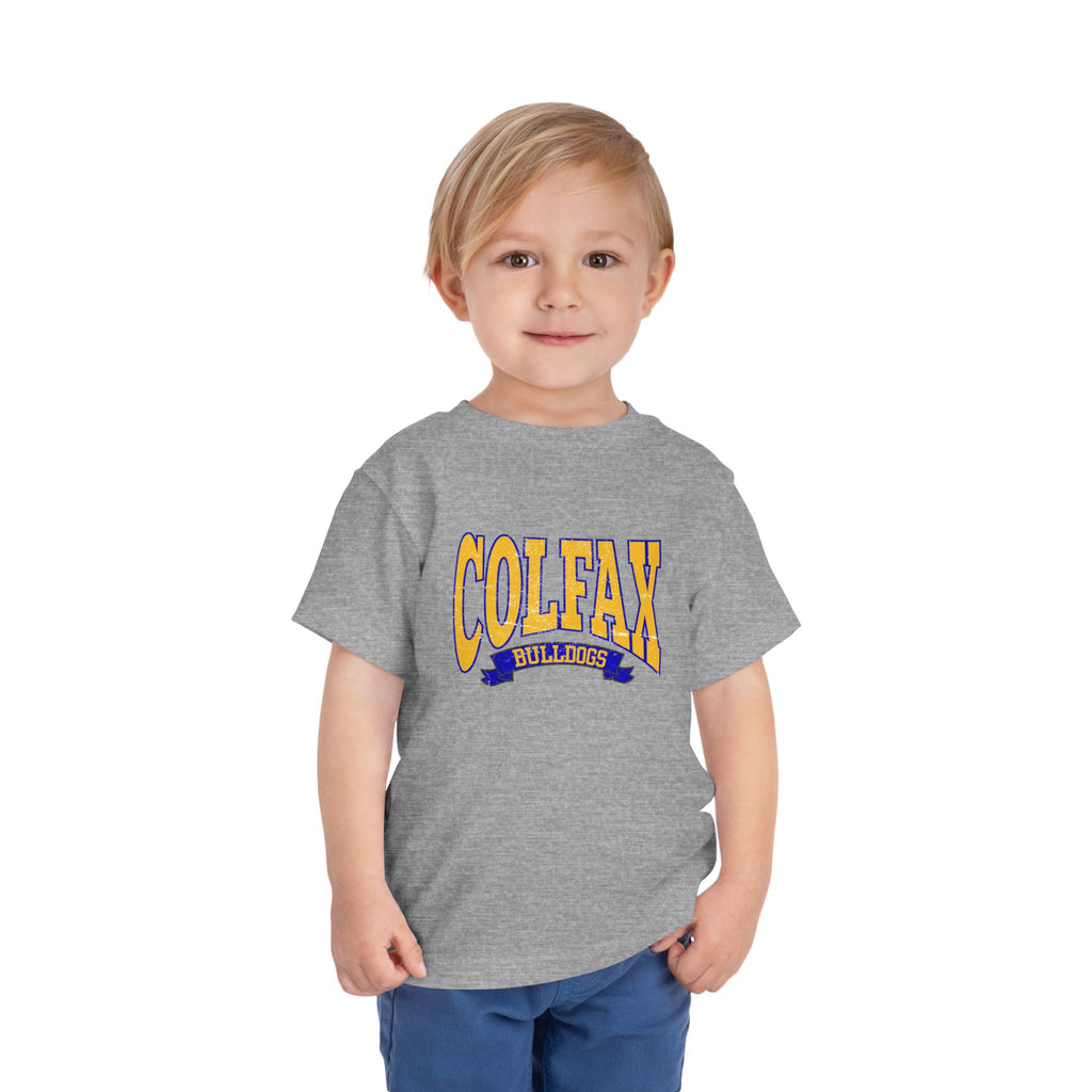 Colfax Bulldogs Toddler Short Sleeve Tee