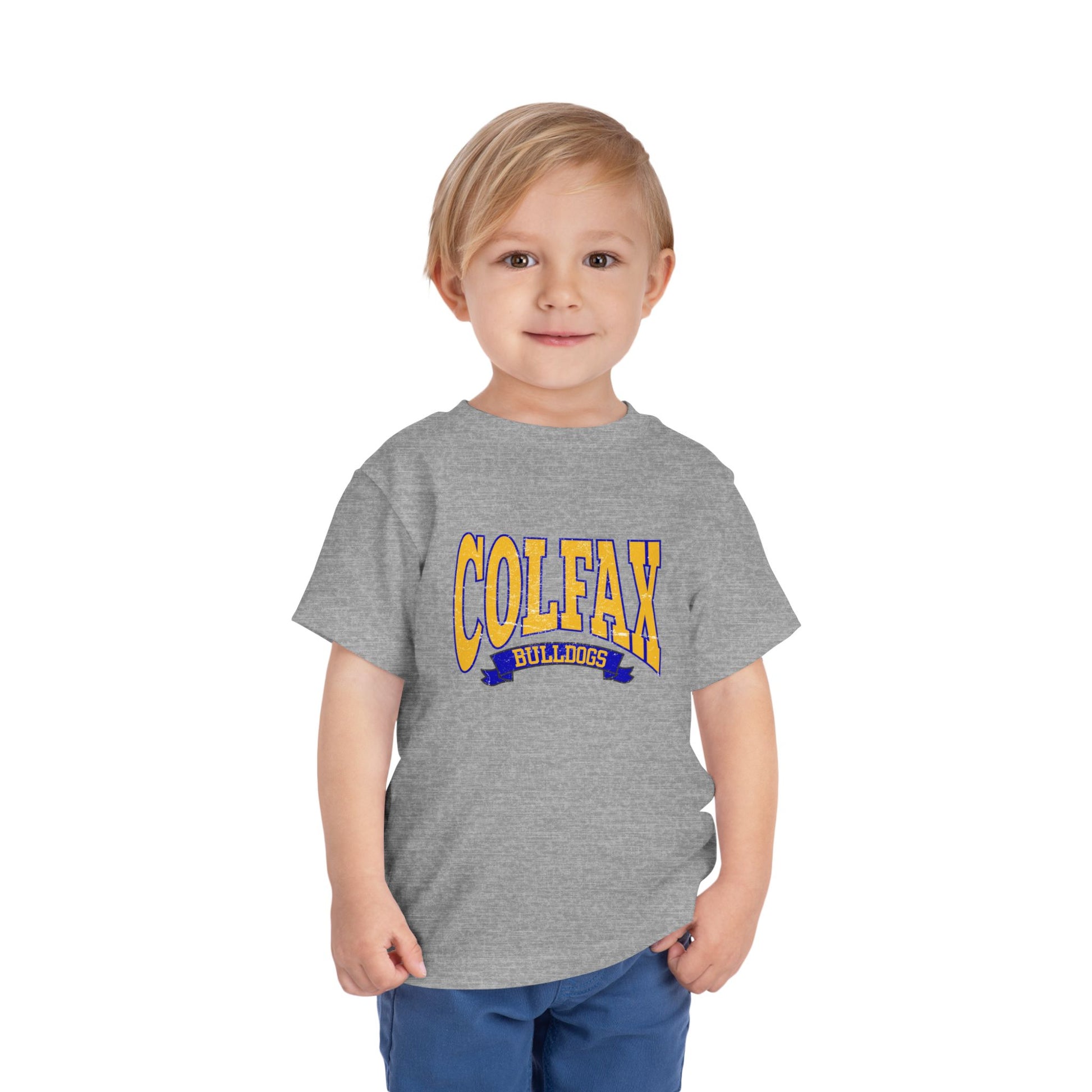 Colfax Bulldogs Toddler Short Sleeve Tee