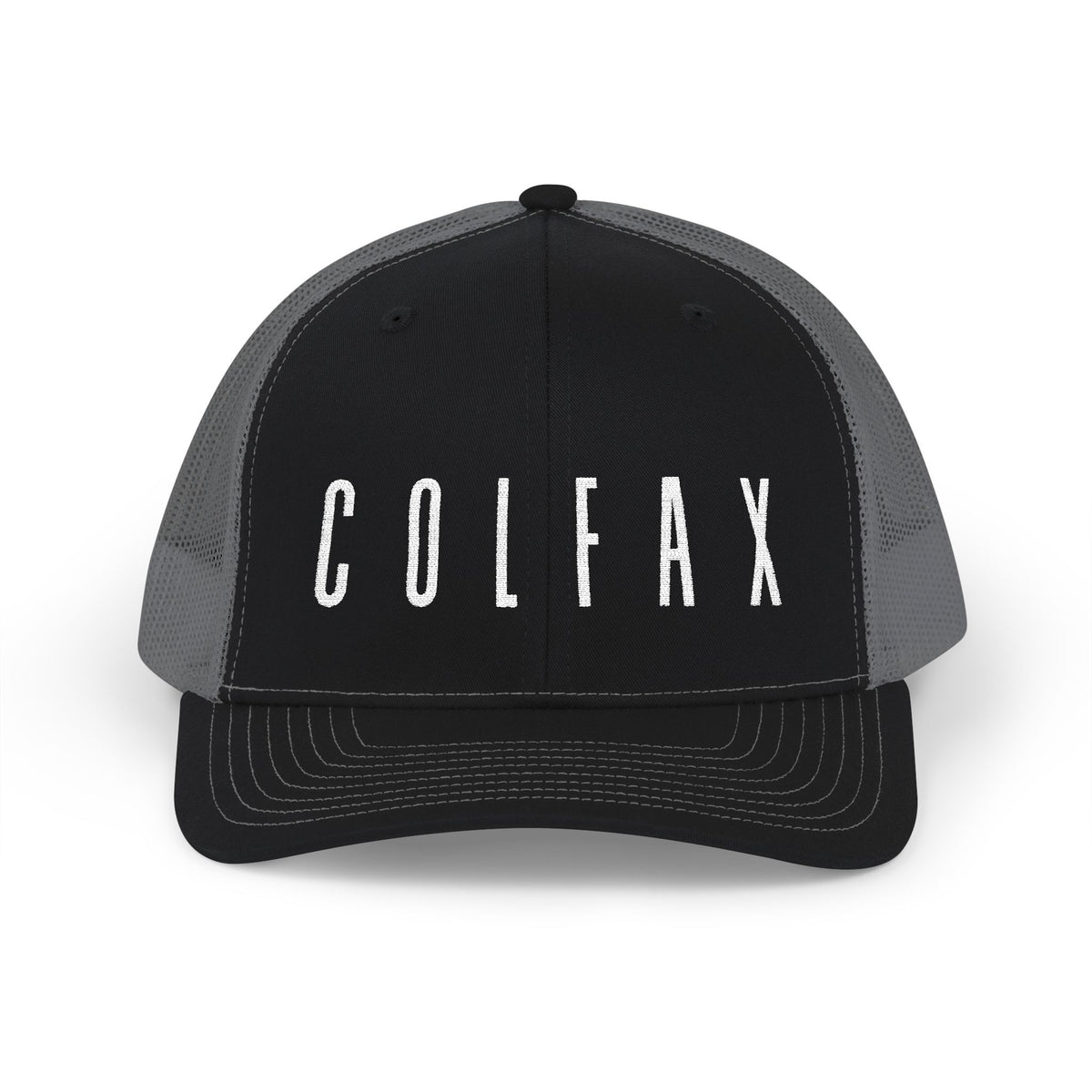 Colfax Embroidered Snapback Trucker Hat