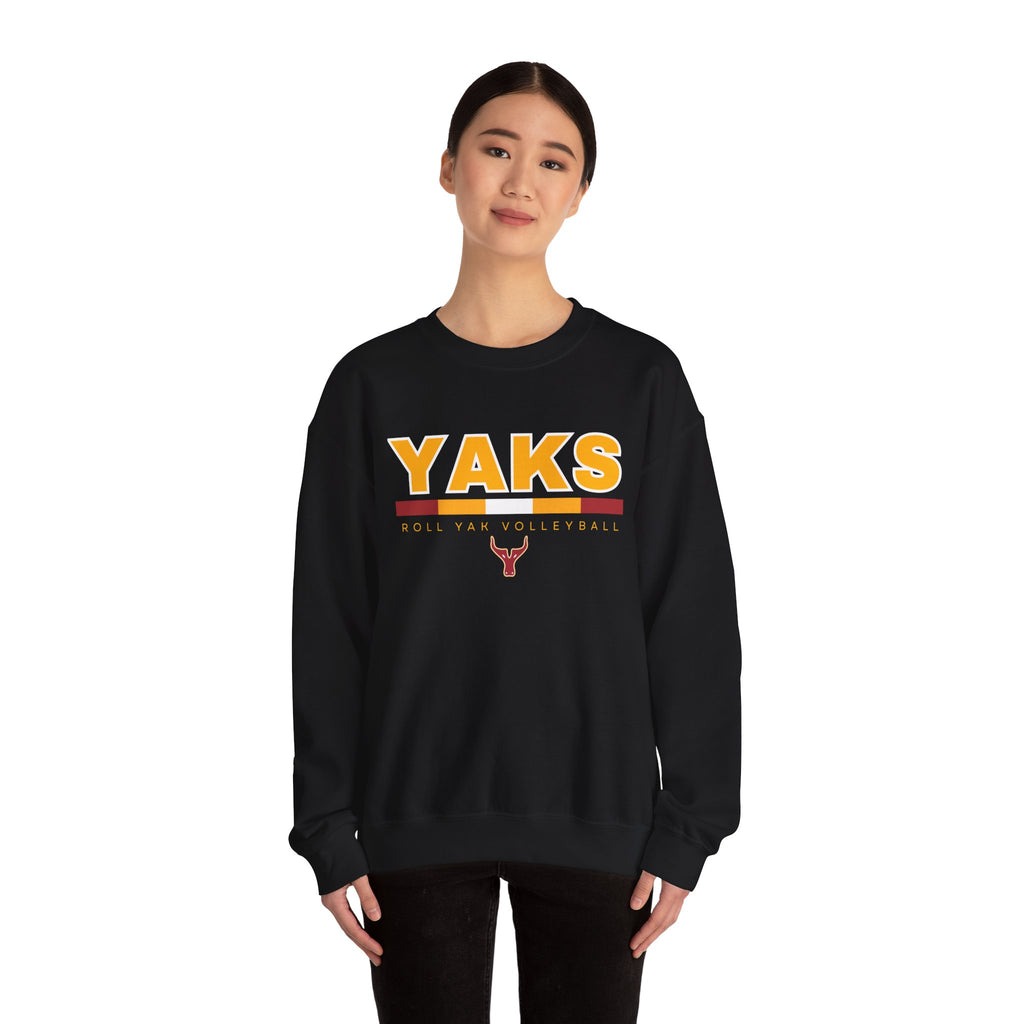 YAKS Retro Stripe Crewneck Sweatshirt