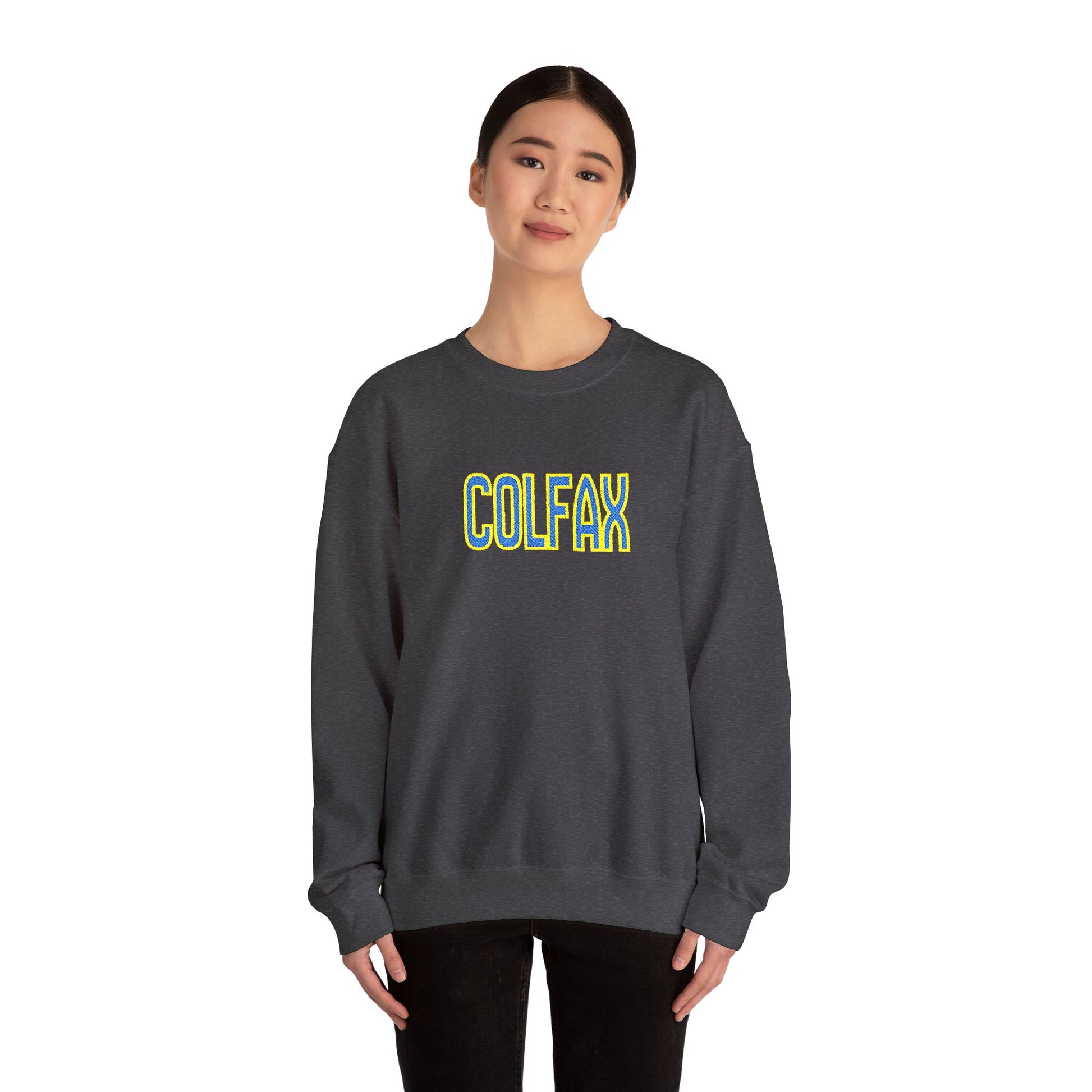 Colfax Retro Varsity Crewneck Sweatshirt