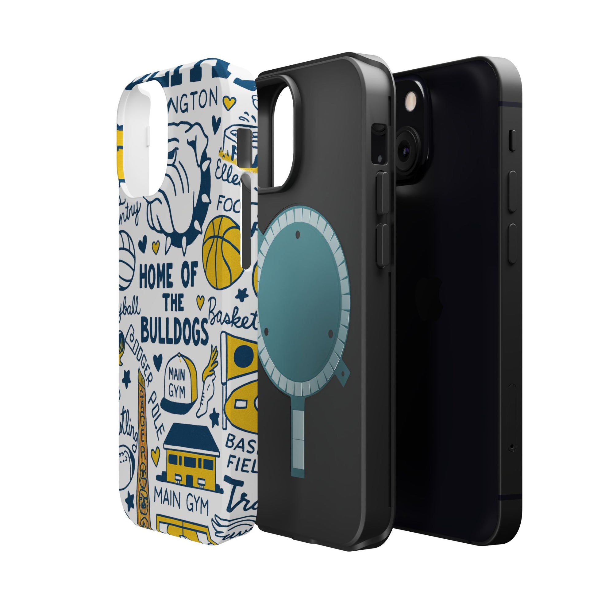 Colfax Bulldogs Magnetic Phone Case