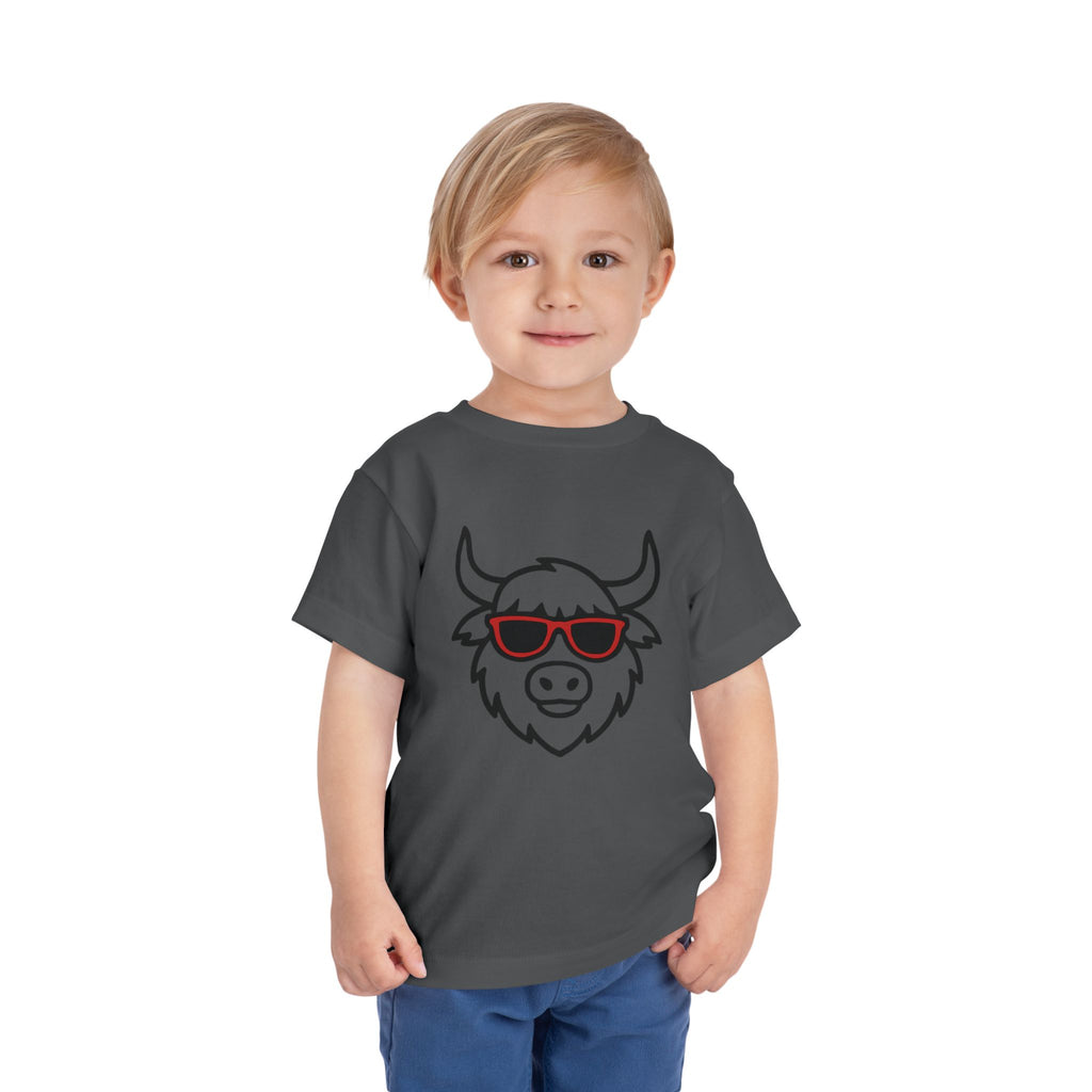 Cool Yak Toddler Tee with Sunglasses