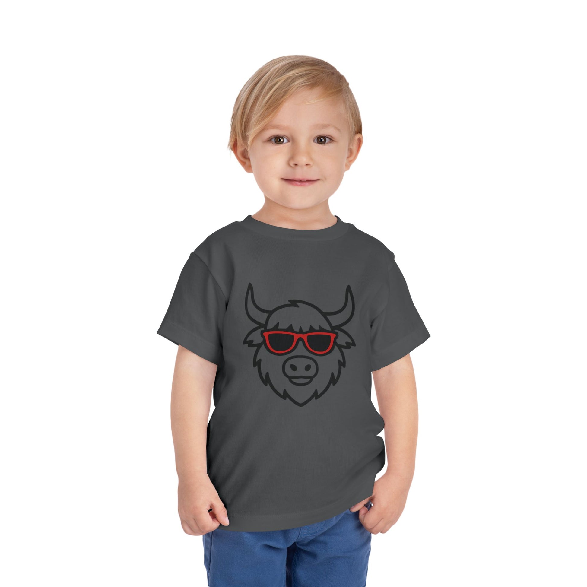 Cool Yak Toddler Tee with Sunglasses