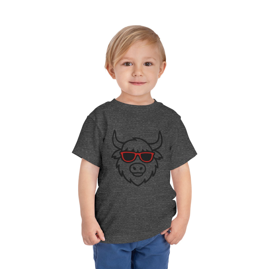 Cool Yak Toddler Tee with Sunglasses