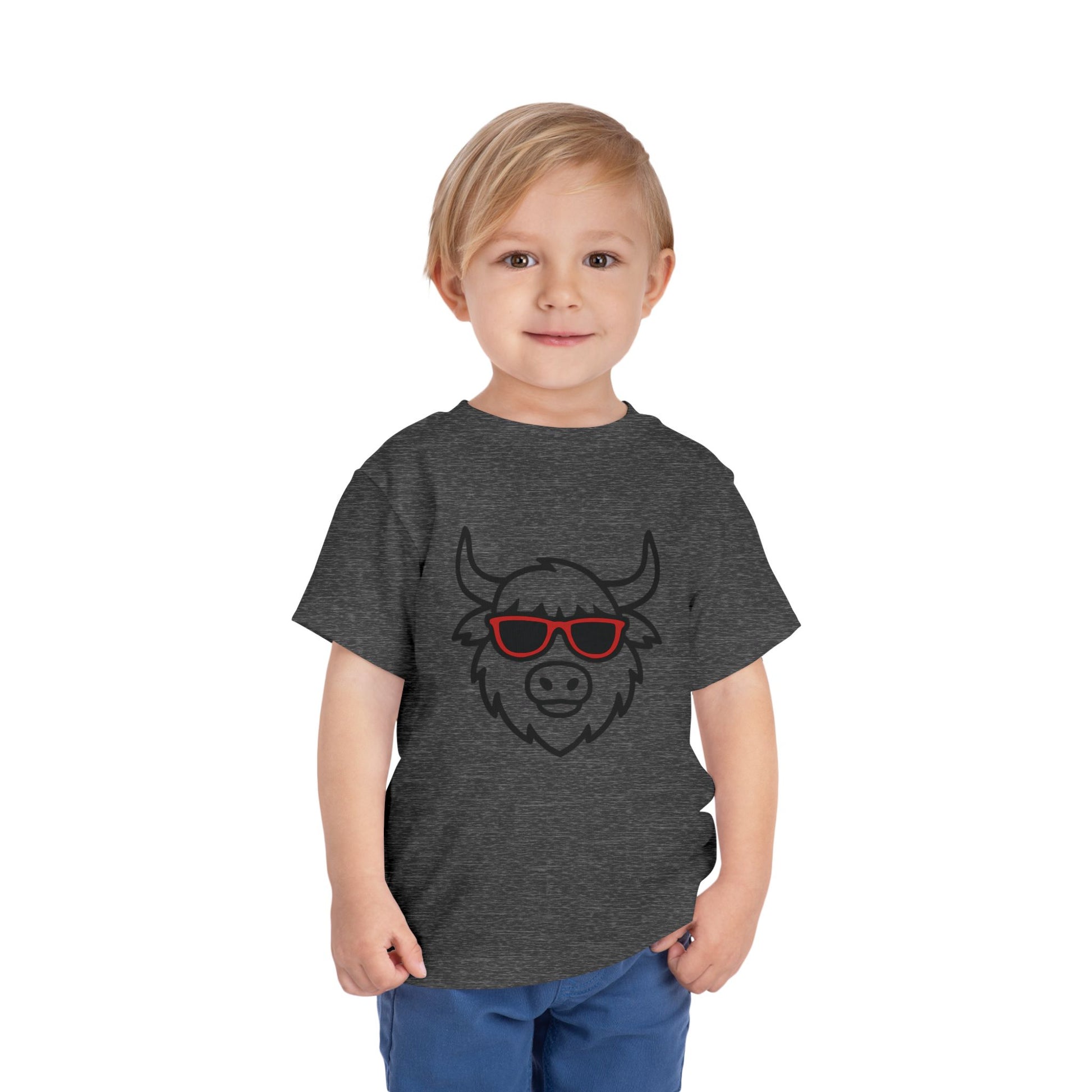 Cool Yak Toddler Tee with Sunglasses