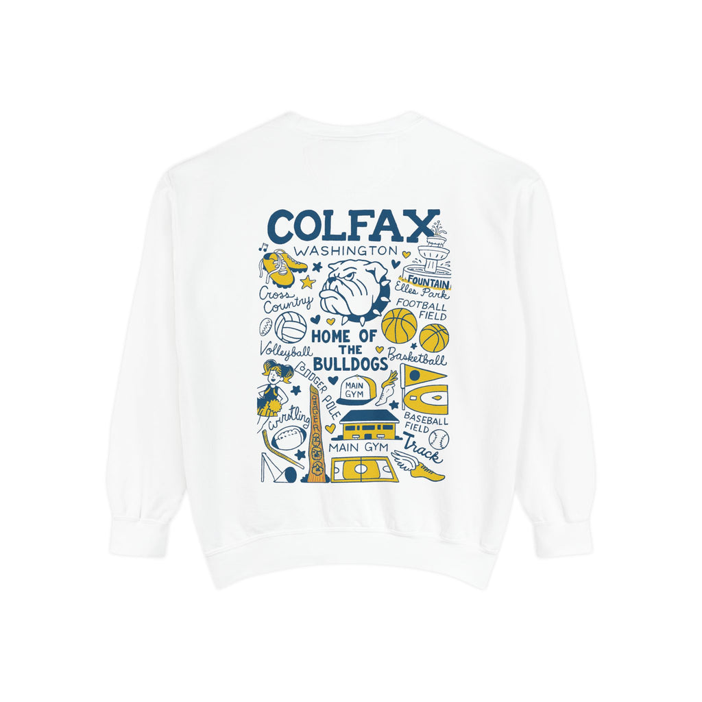 Colfax High School HEAVIER Sweatshirt Limited Edition-Dyed Sweatshirt