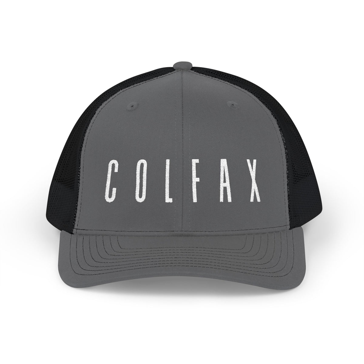 Colfax Embroidered Snapback Trucker Hat