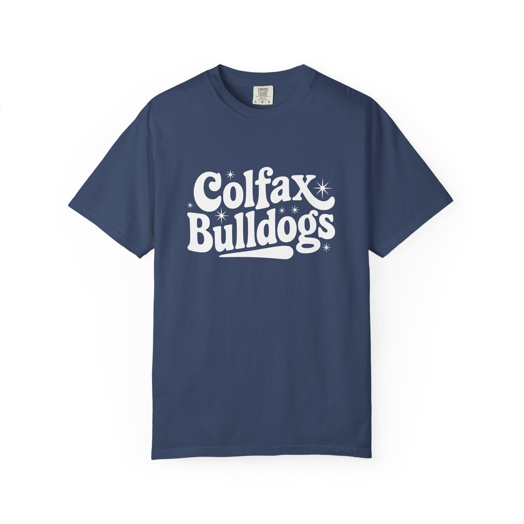 Colfax Bulldog with Stars T-shirt