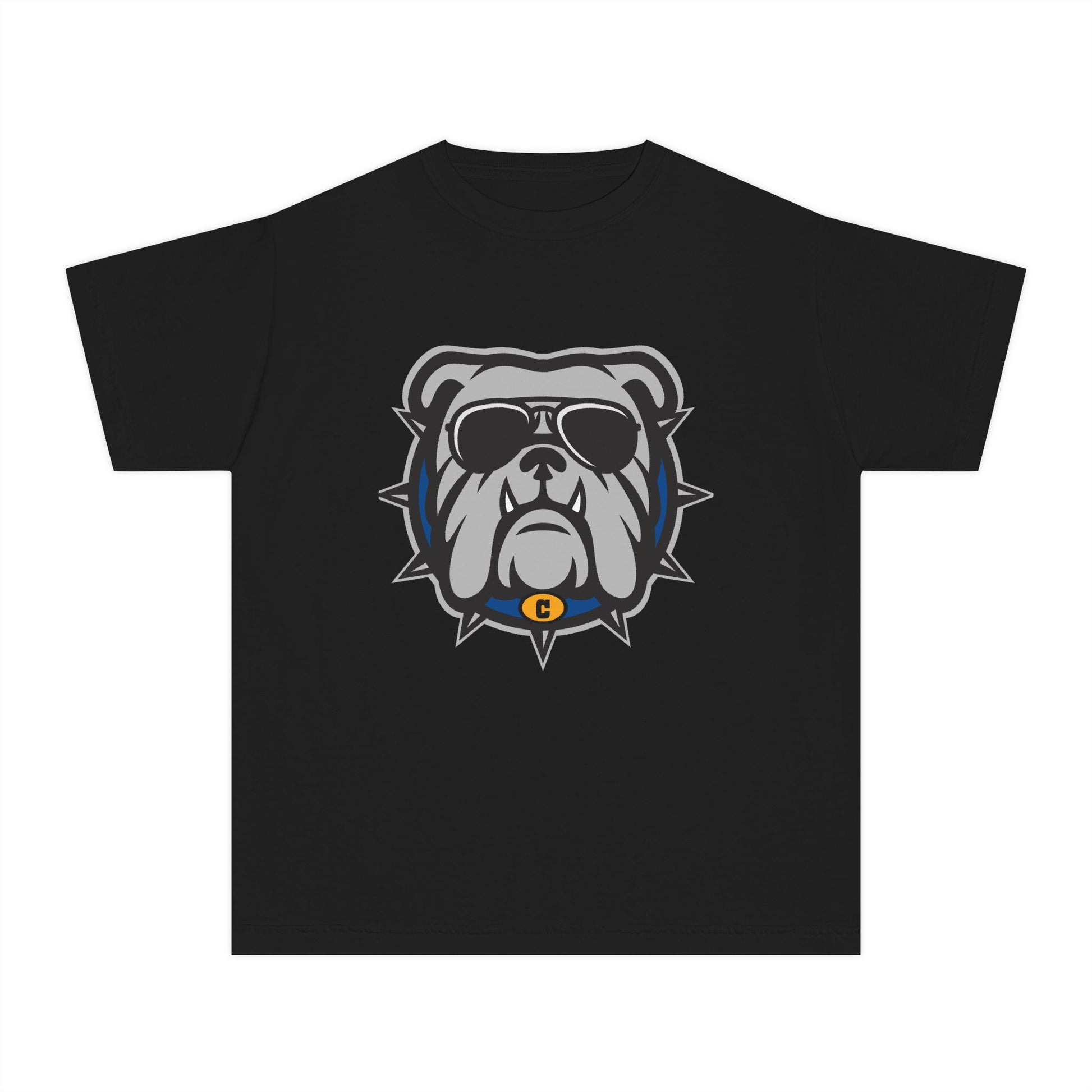Cool Bulldog Graphic Youth Tee