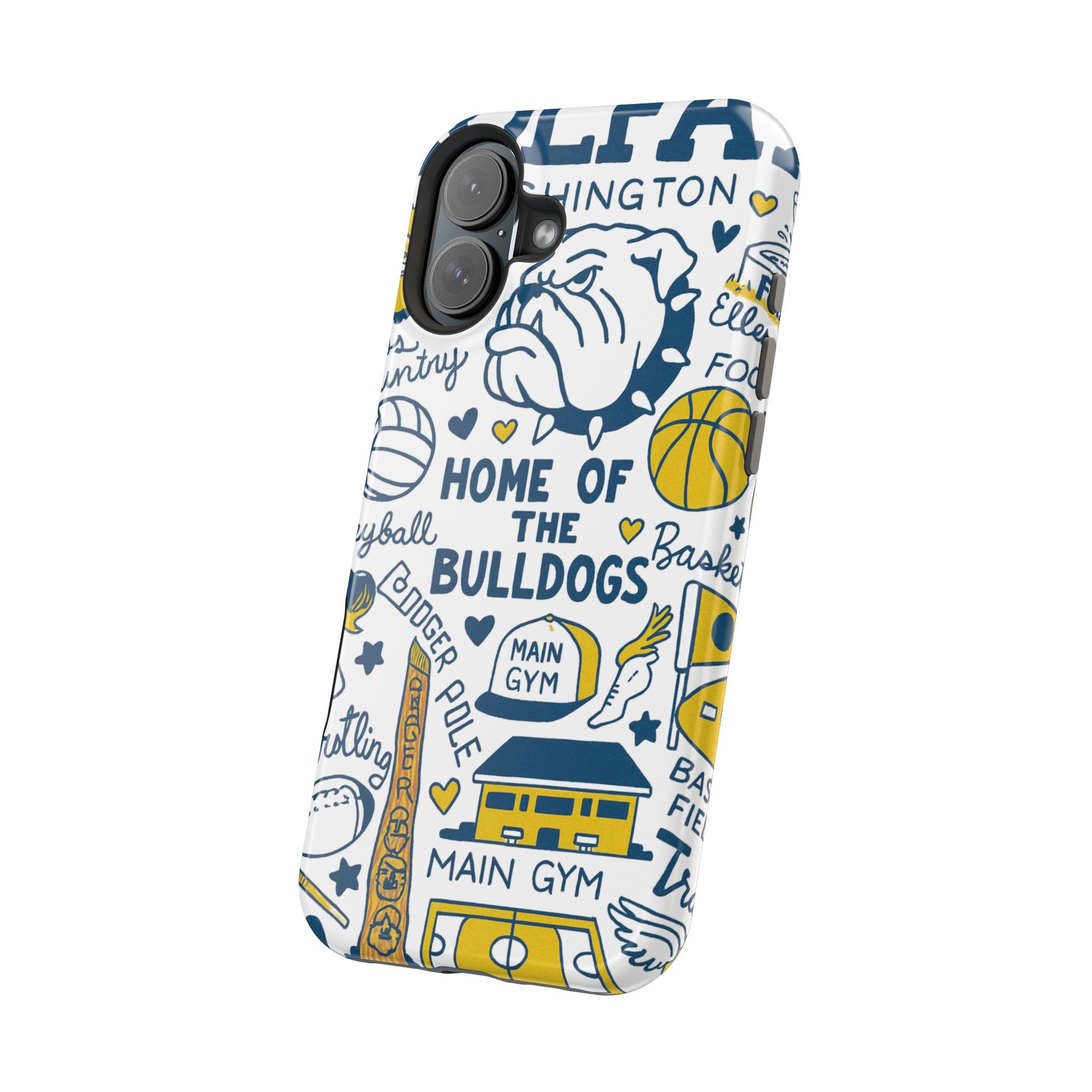 Colfax Bulldogs Magnetic Phone Case