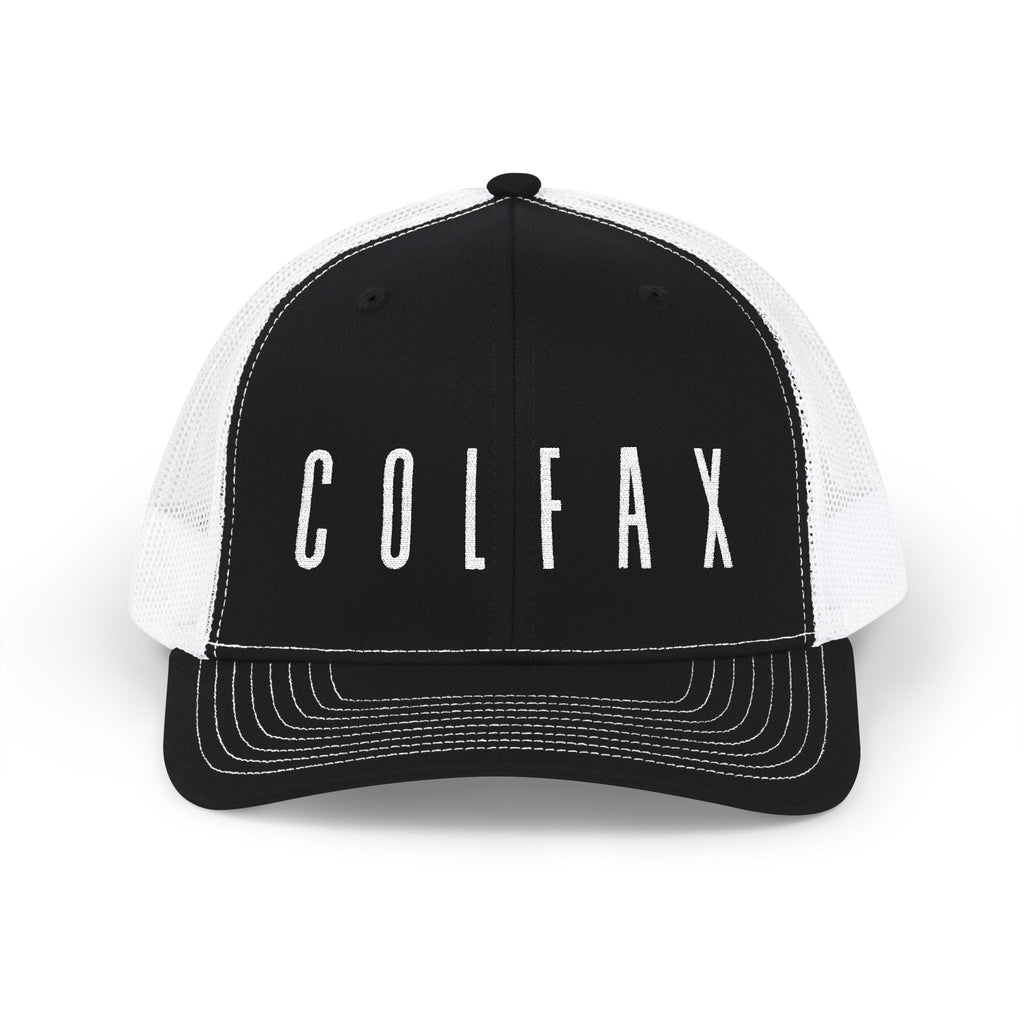 Colfax Embroidered Snapback Trucker Hat