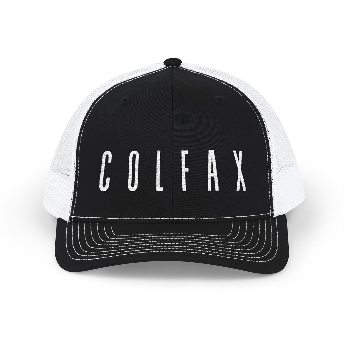 Colfax Embroidered Snapback Trucker Hat