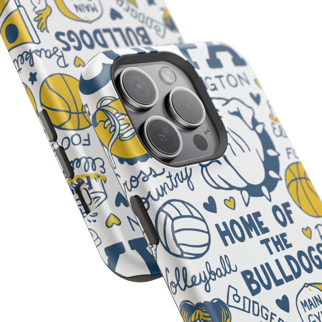 Colfax Bulldogs Magnetic Phone Case