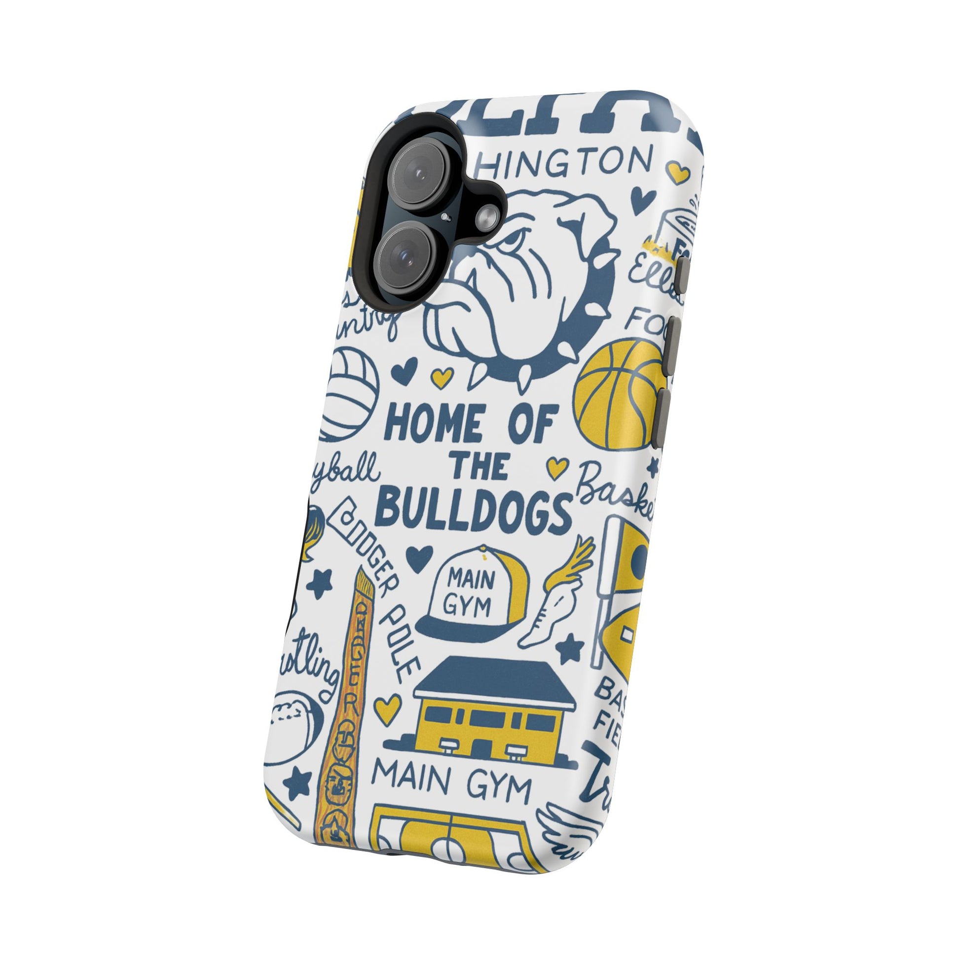 Colfax Bulldogs Magnetic Phone Case