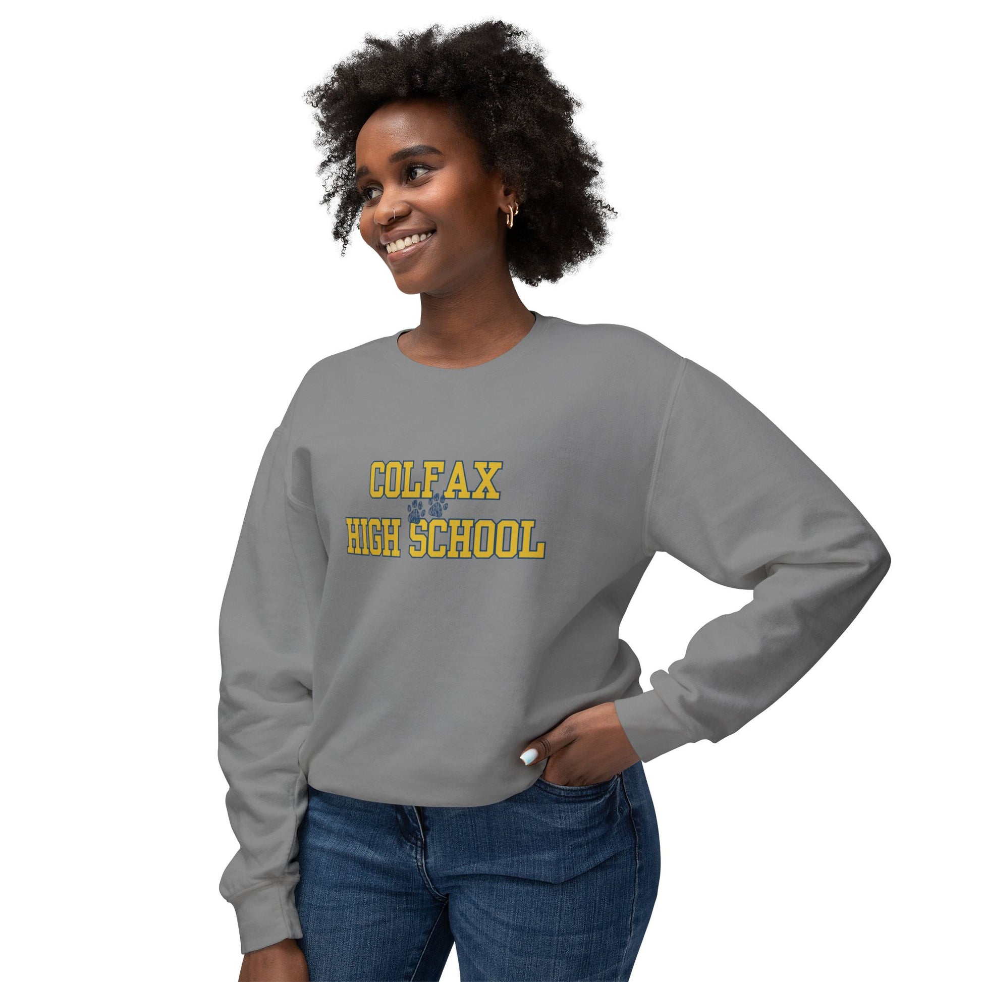 Colfax High School LIGHTWEIGHT Crewneck Limited Edition-Dyed Sweatshirt