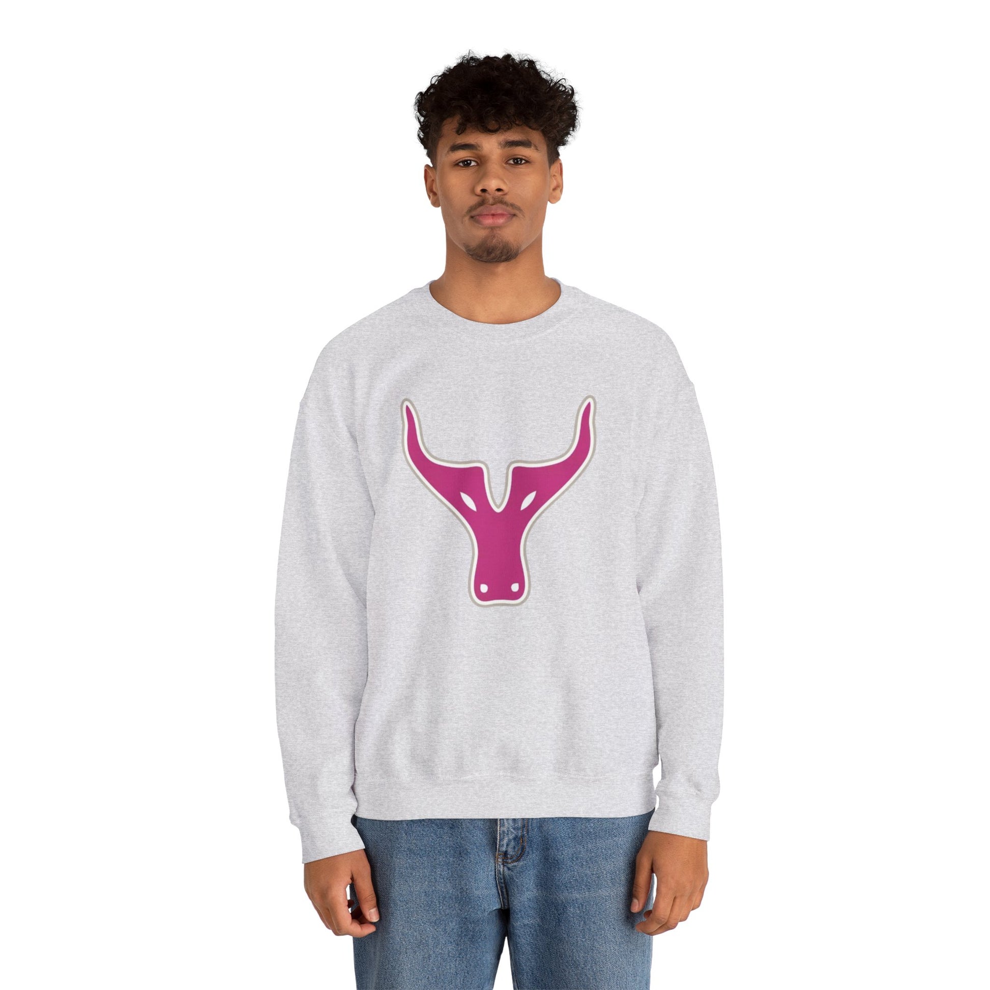 Pink Yak Crewneck Sweatshirt